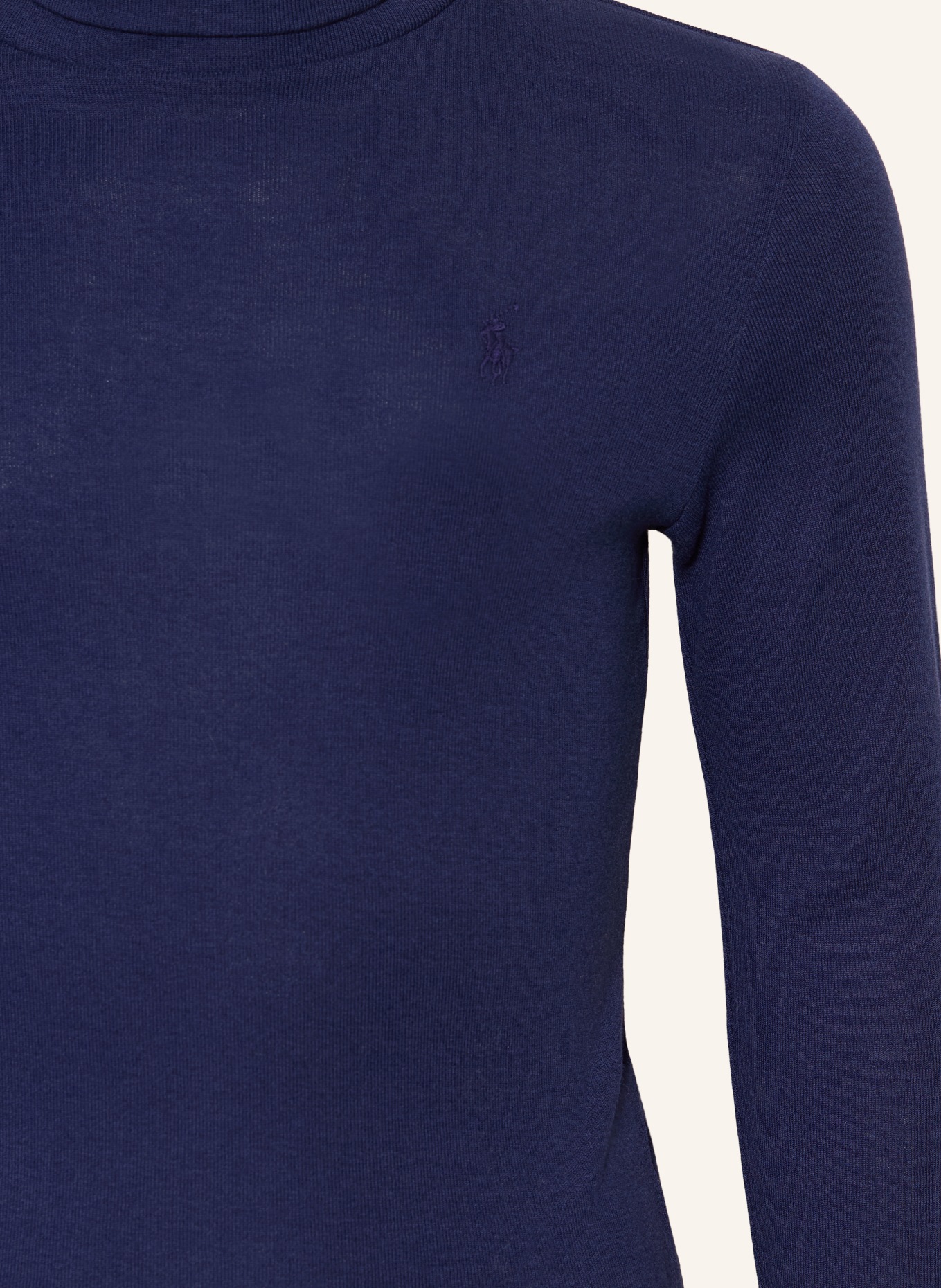 POLO RALPH LAUREN Trui met col: DONKERBLAUW