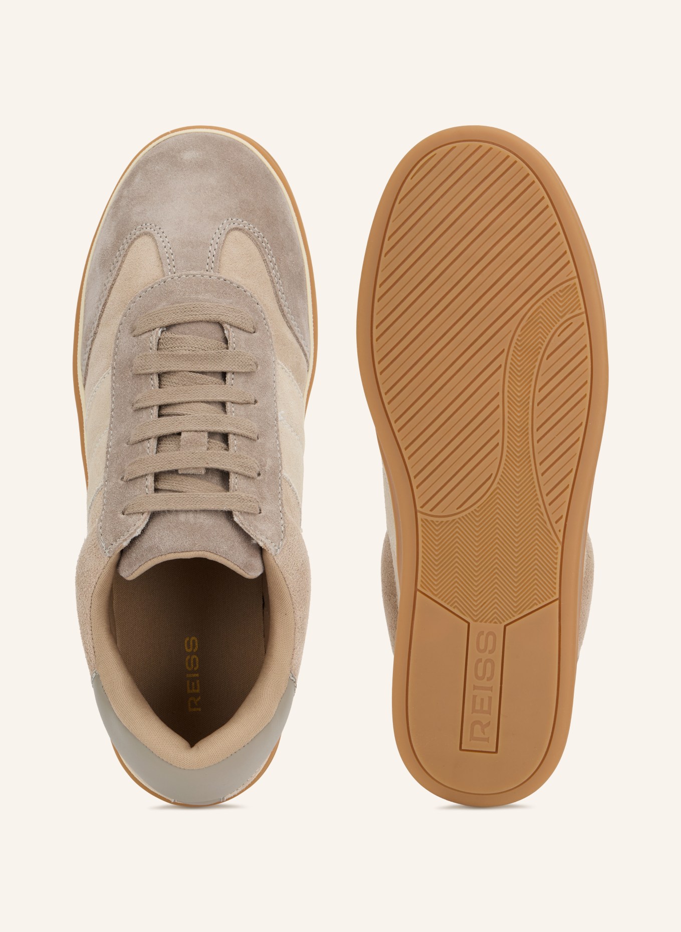 REISS Sneakers LIZZIE: TAUPE / LIGHT BROWN