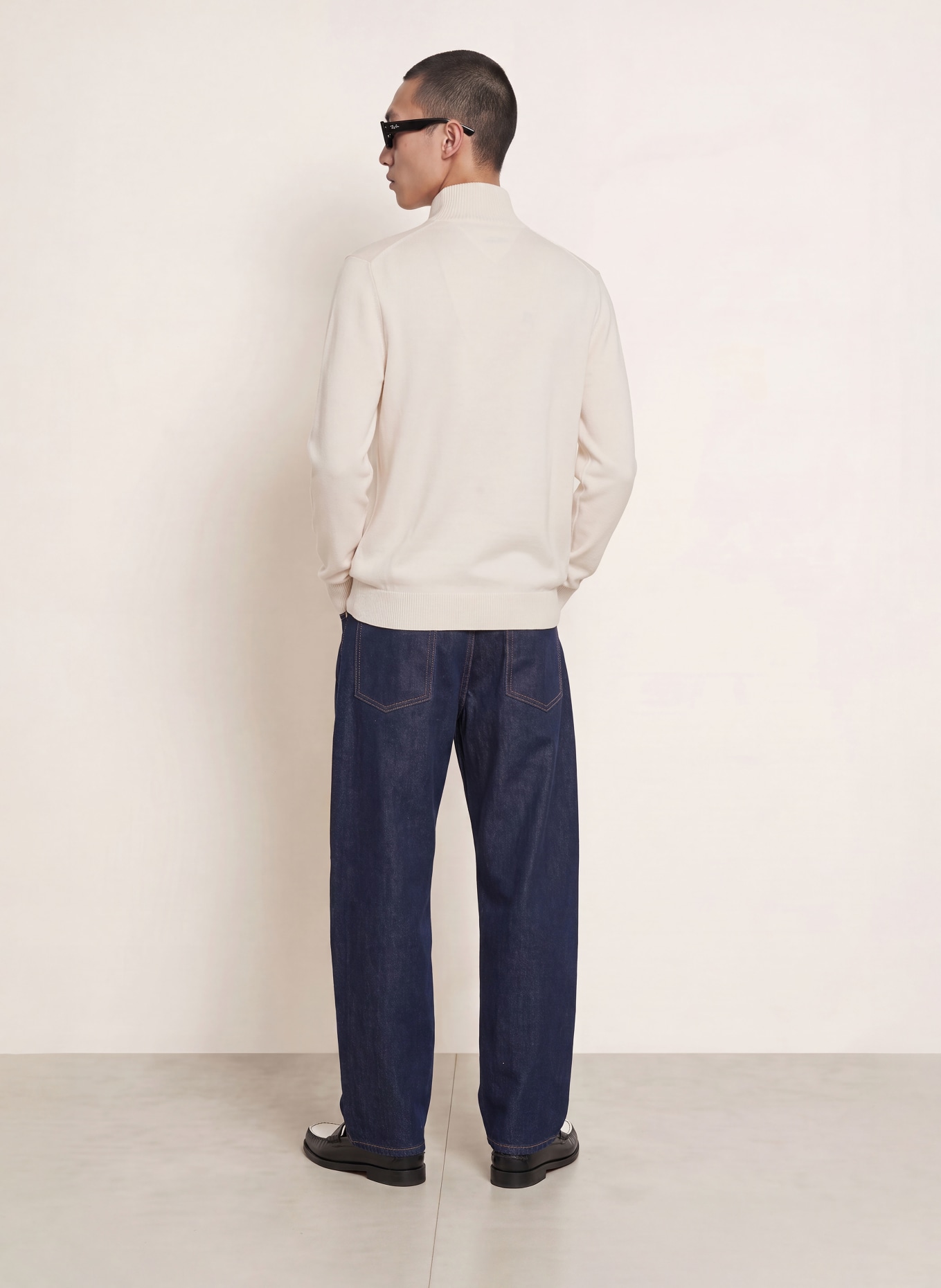 TOMMY JEANS Troyer: WEISS