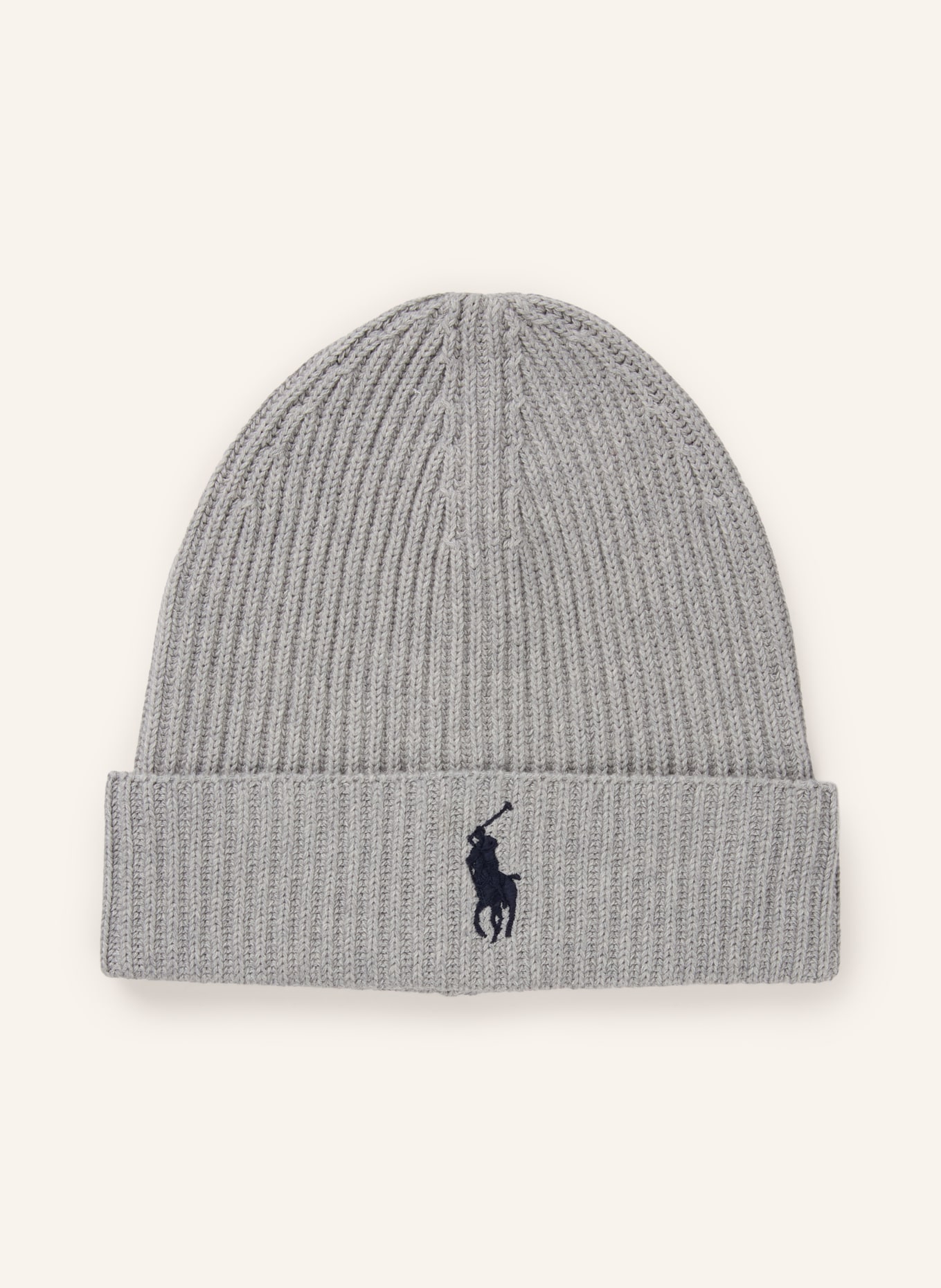 POLO RALPH LAUREN Mütze: HELLGRAU