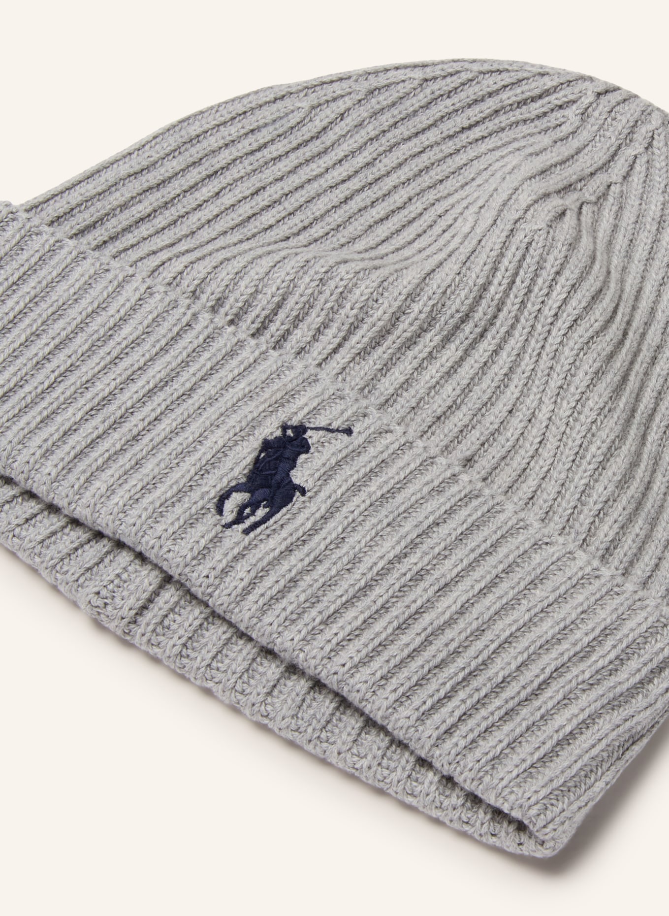 POLO RALPH LAUREN Mütze: HELLGRAU