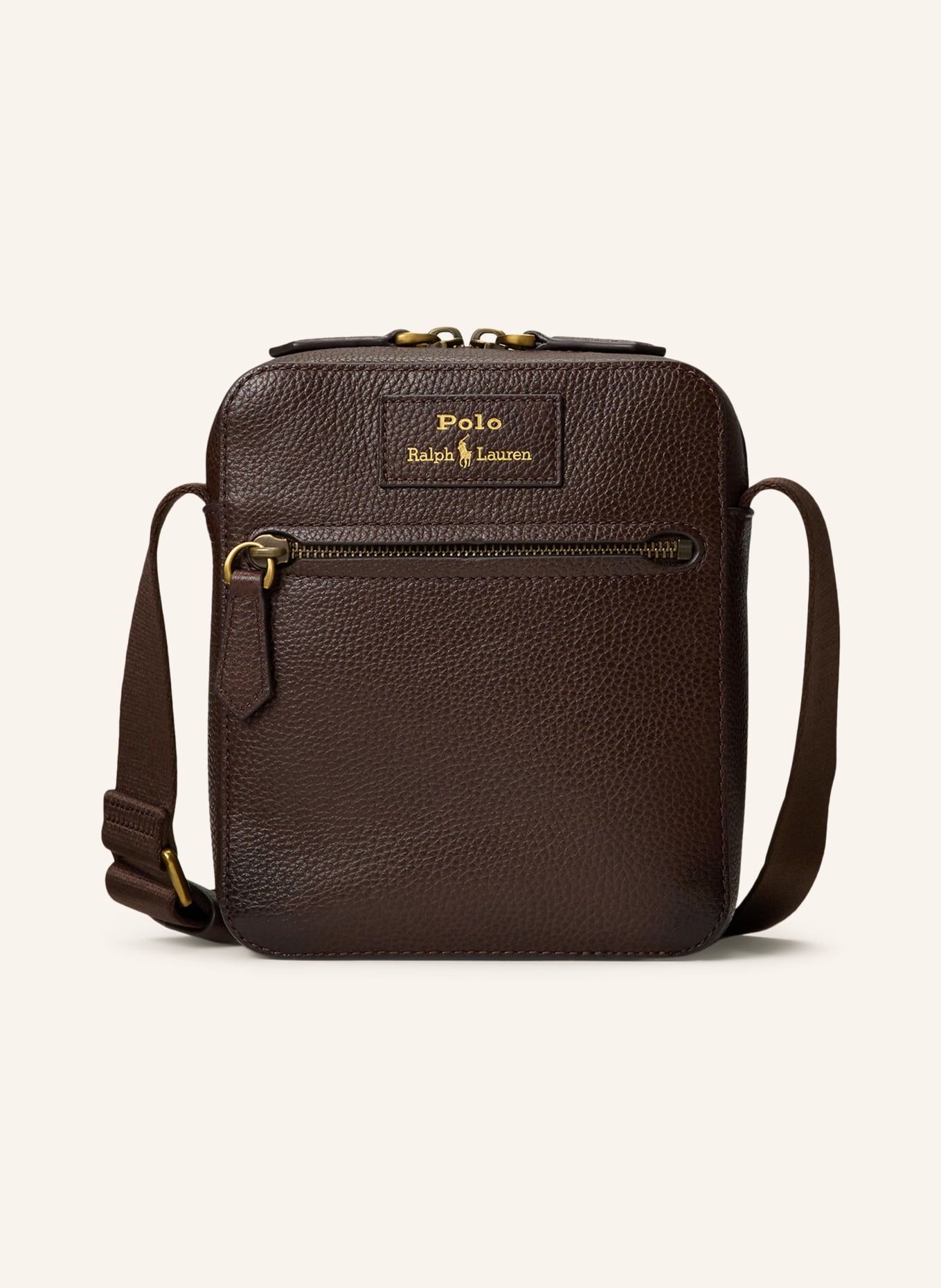 POLO RALPH LAUREN schoudertas: MARRON FONCÉ