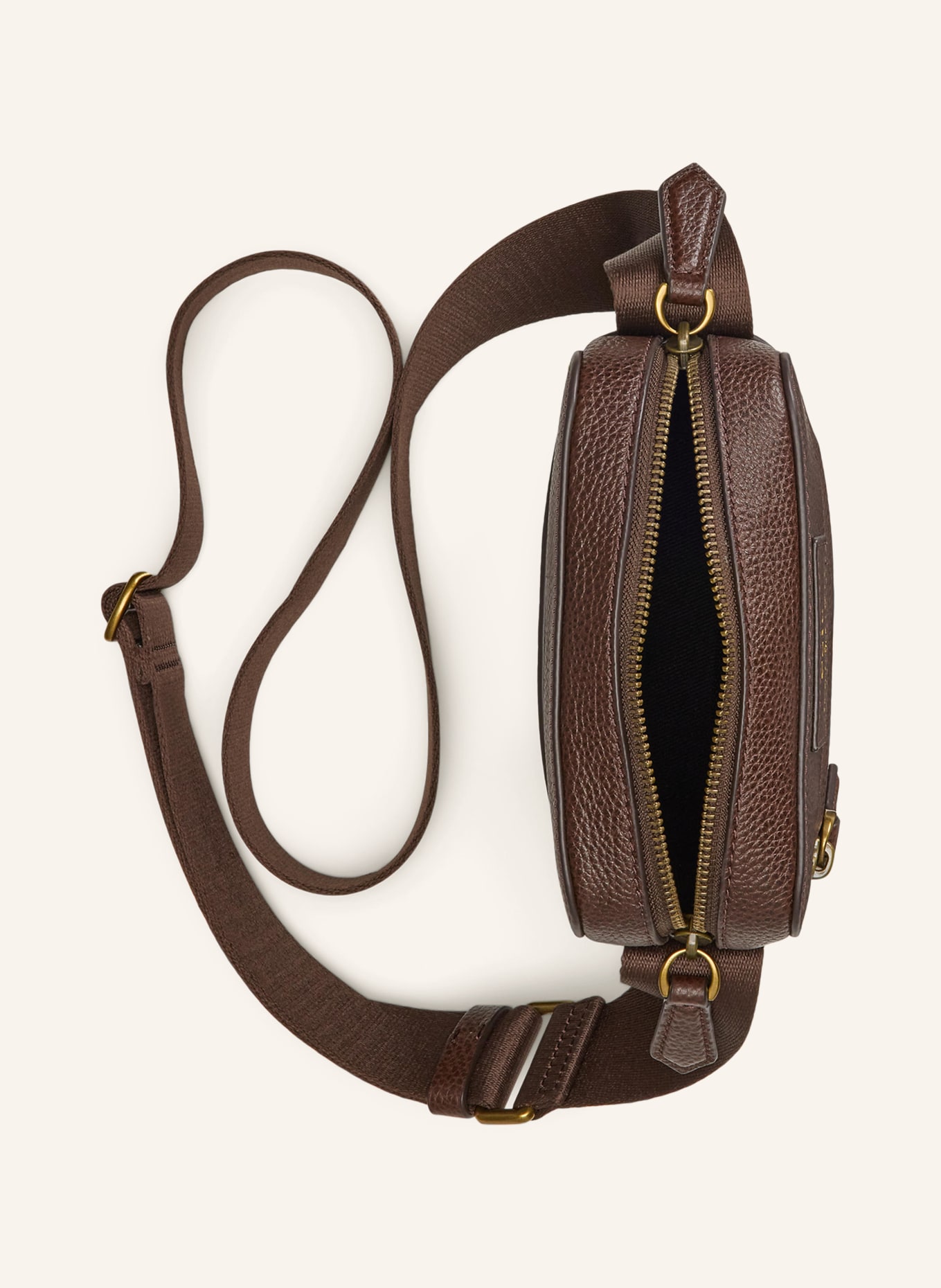 POLO RALPH LAUREN schoudertas: MARRON FONCÉ