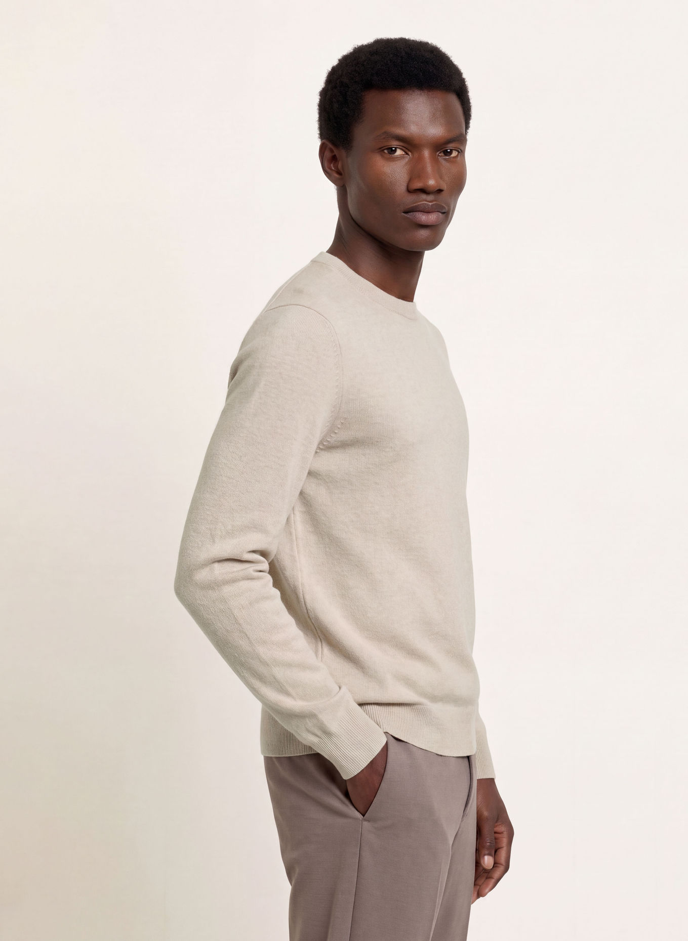 Marc O'Polo Sweater: BEIGE