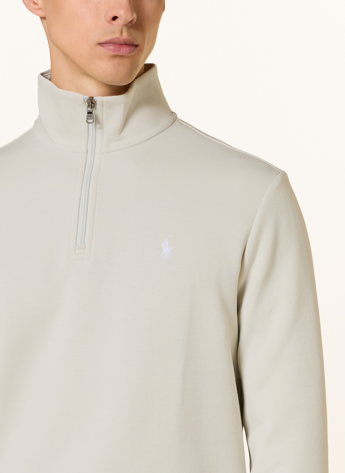 POLO RALPH LAUREN Jersey-Troyer: BLAUGRAU