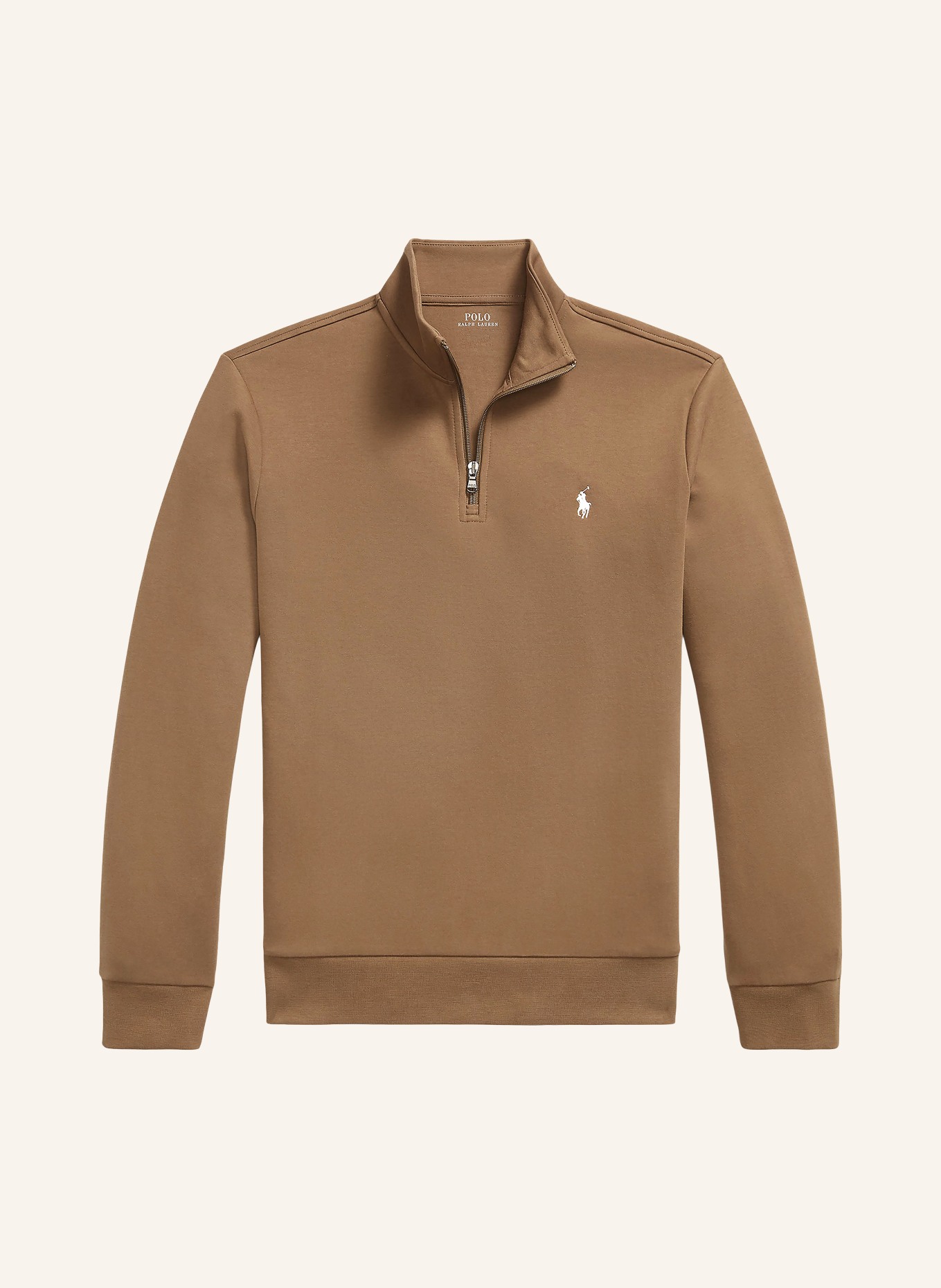 POLO RALPH LAUREN Jersey-Troyer: BRAUN