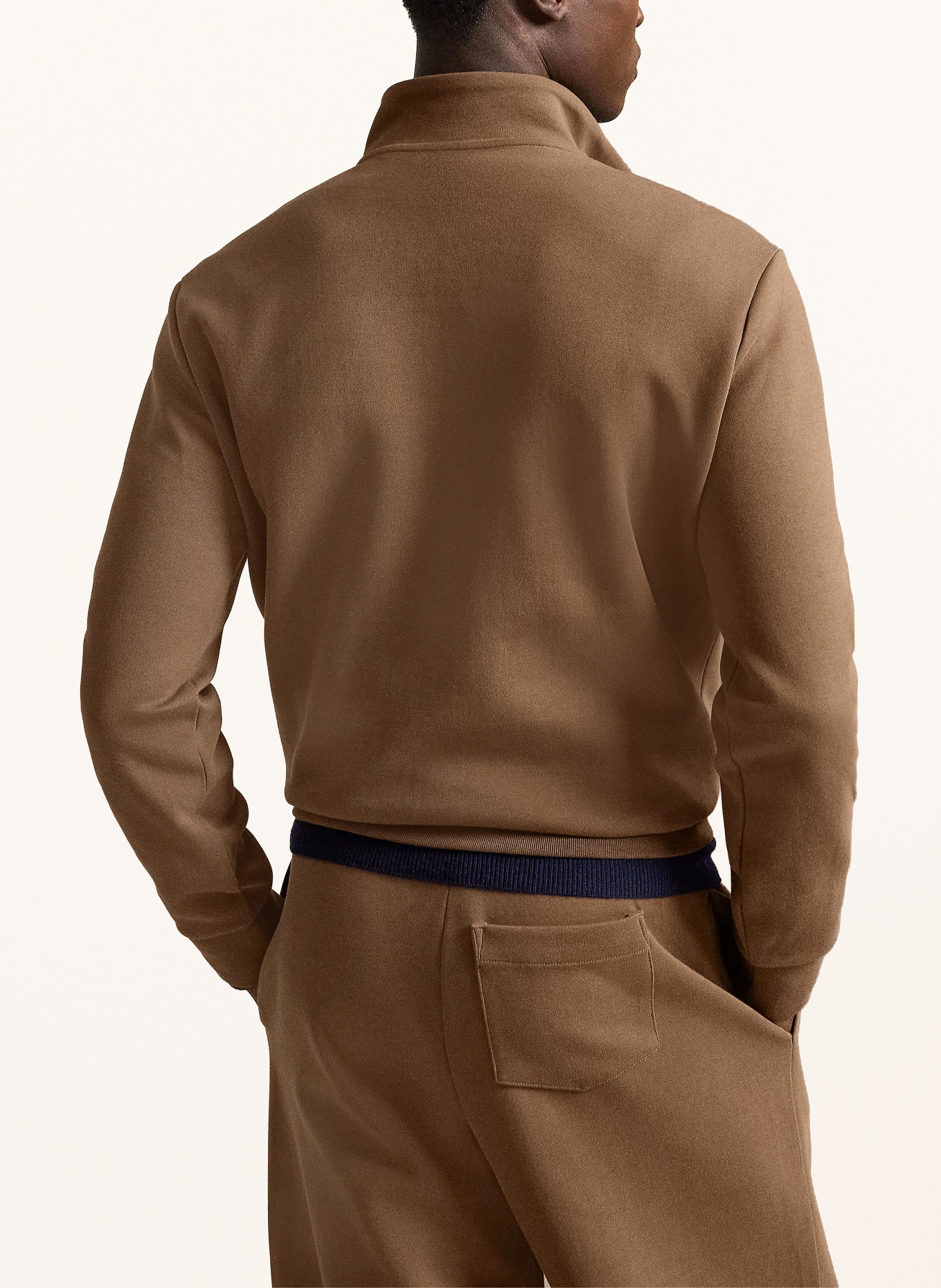 POLO RALPH LAUREN Jersey-Troyer: BRAUN