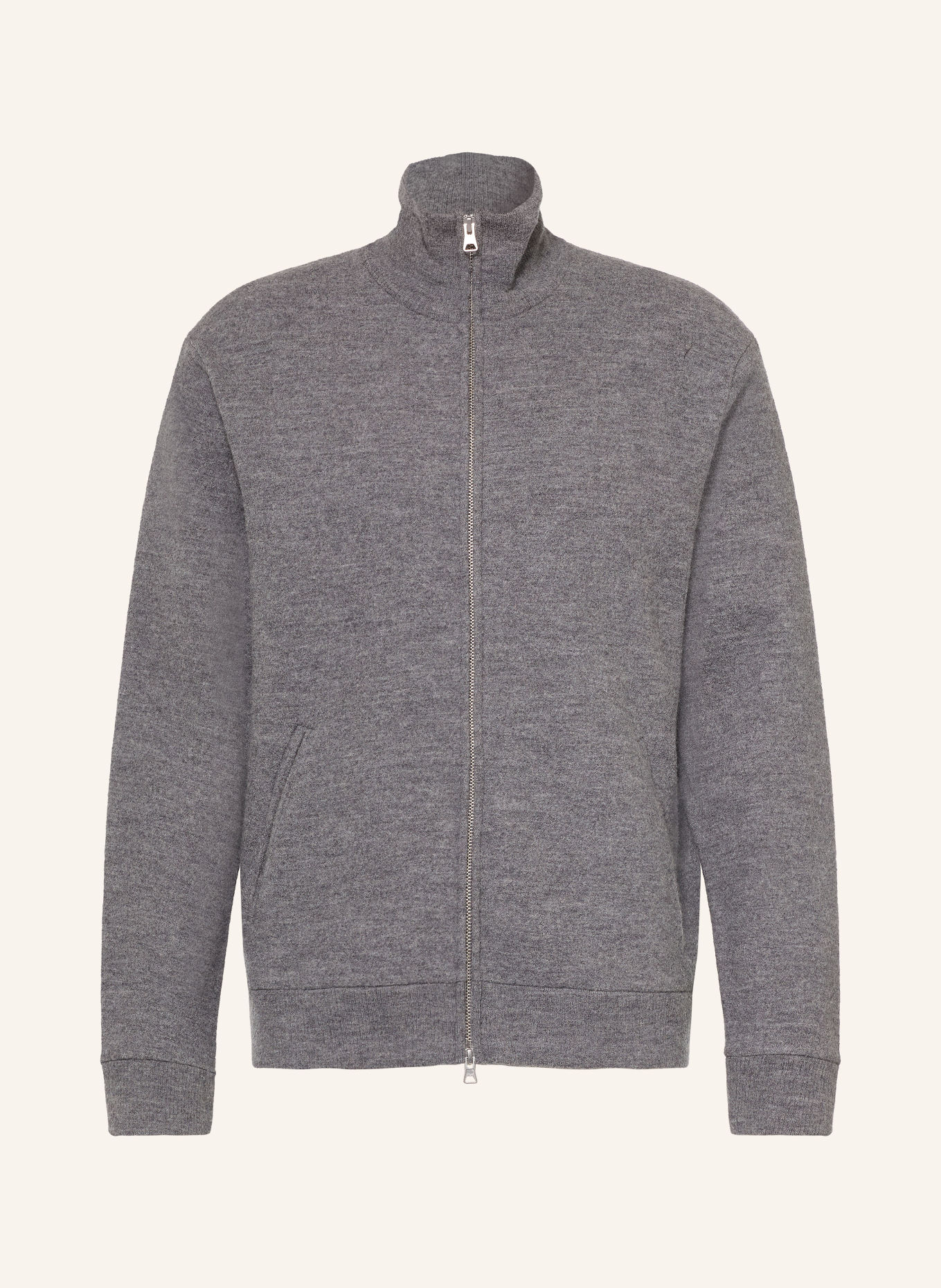 NN.07 BOILED" cardigan: GRAY