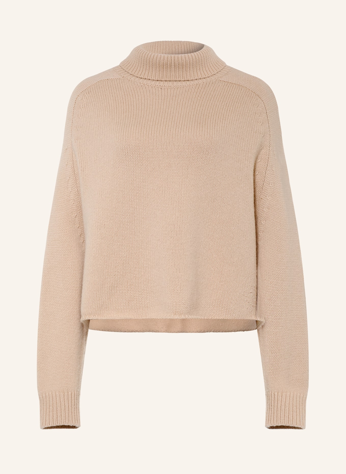 Juvia Rollkragenpullover RIKE: BEIGE