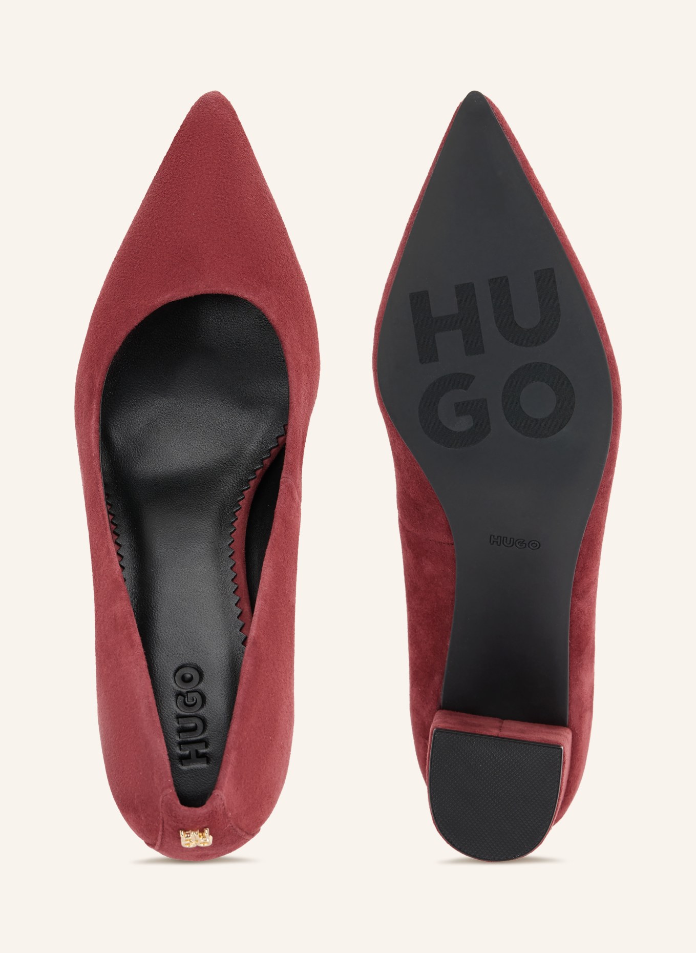 HUGO Pumps DEVANY: DUNKELROT
