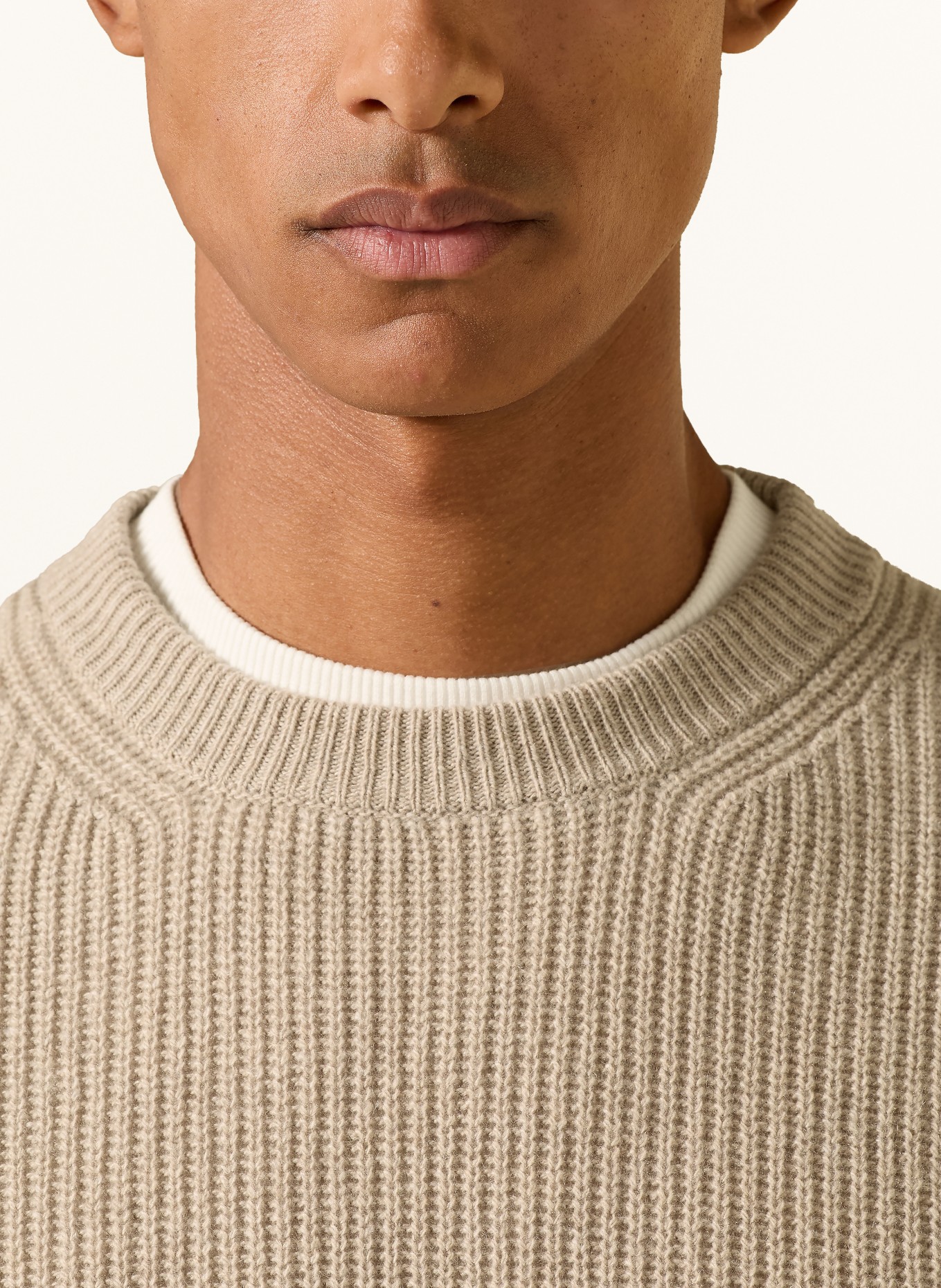 DANIELE FIESOLI Pull en cachemire: BEIGE