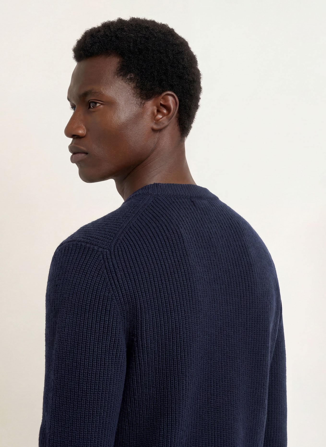 DANIELE FIESOLI Pull en cachemire: BLEU FONCÉ