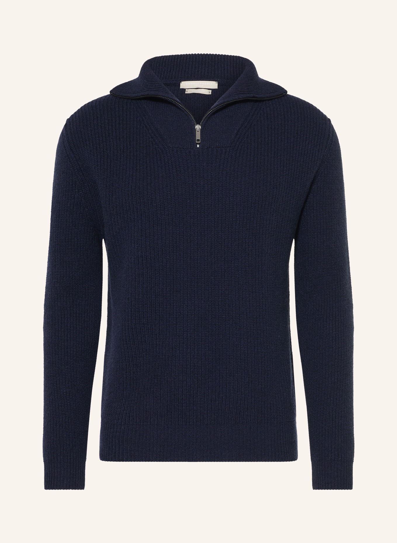 DANIELE FIESOLI Pull en cachemire: BLEU FONCÉ