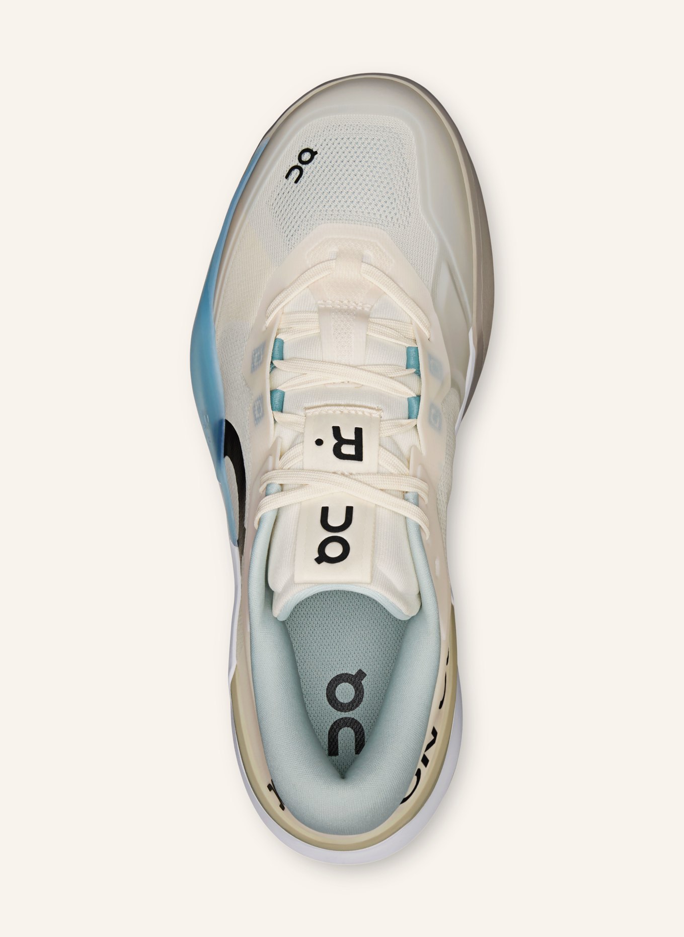 On Tennisschuhe THE ROGER PRO 3: CREME / SCHWARZ
