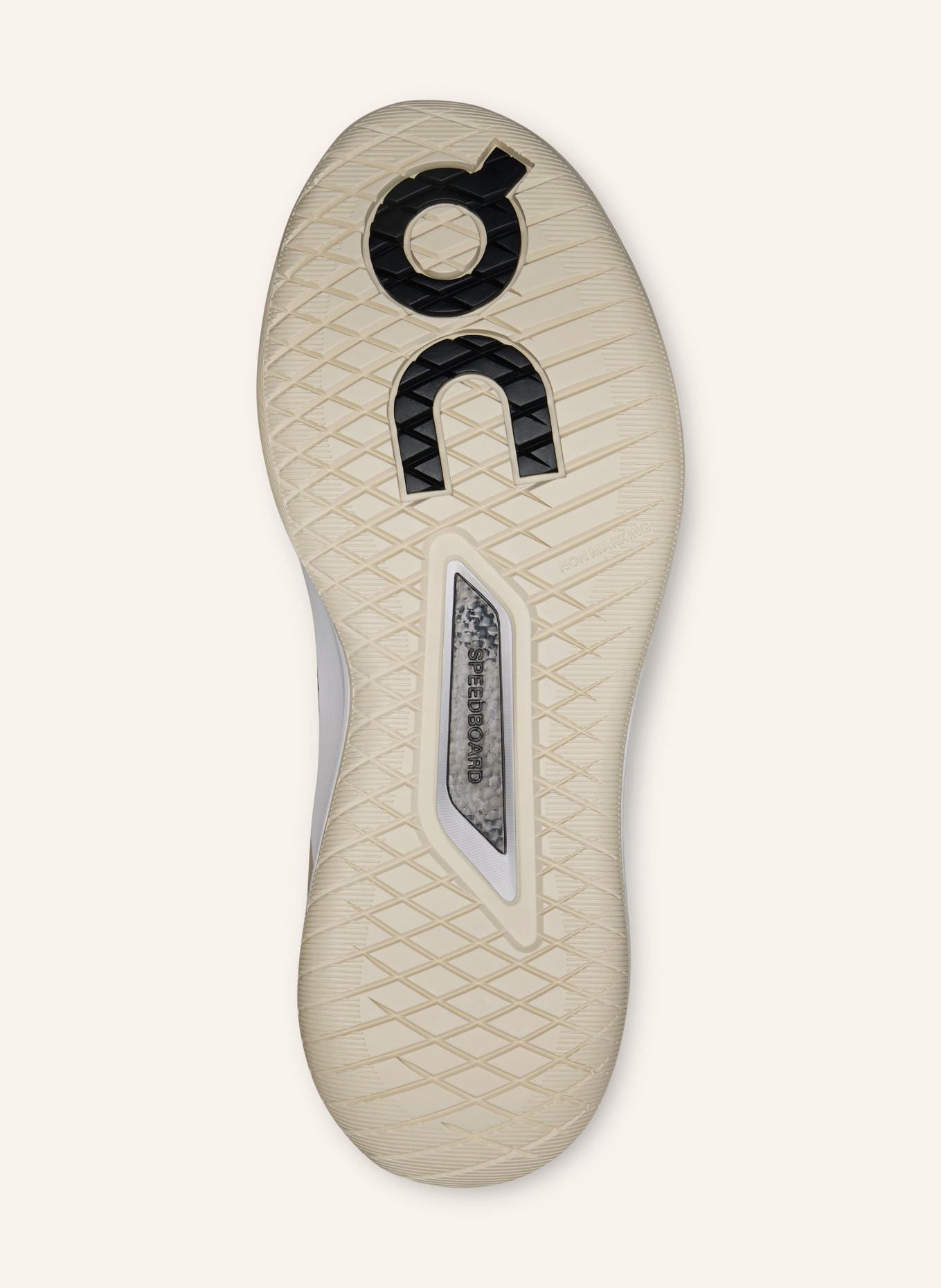 On Tennisschuhe THE ROGER PRO 3: CREME / SCHWARZ