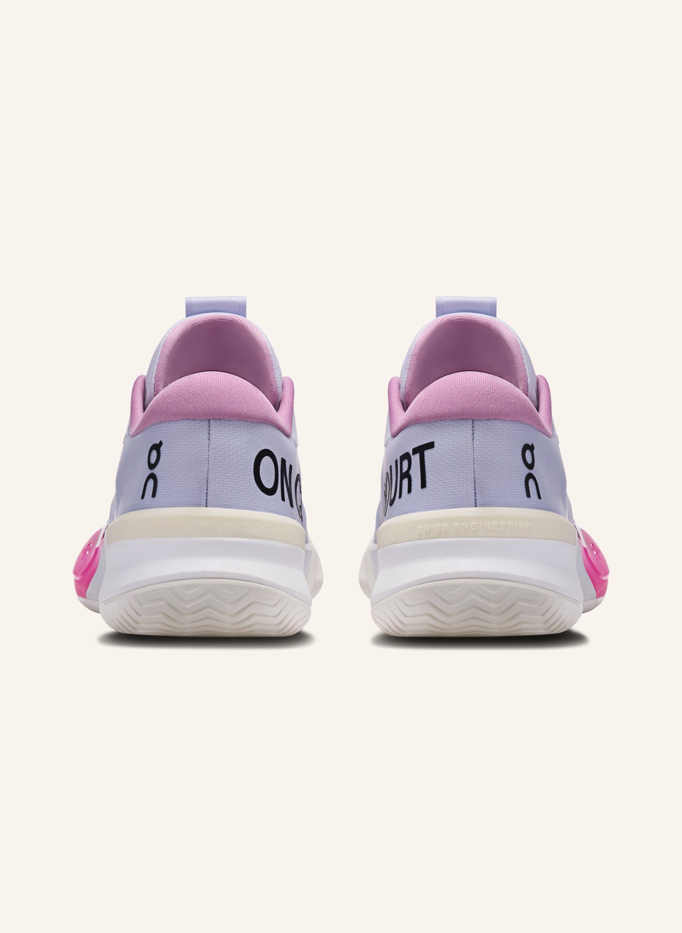 On Tennisschuhe THE ROGER PRO 3 CLAY: HELLLILA / PINK