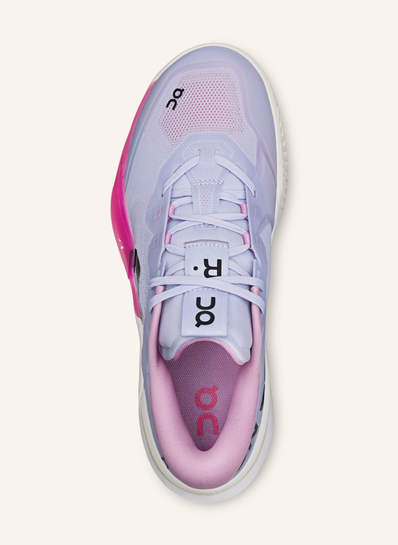 On Tennisschuhe THE ROGER PRO 3 CLAY: HELLLILA / PINK