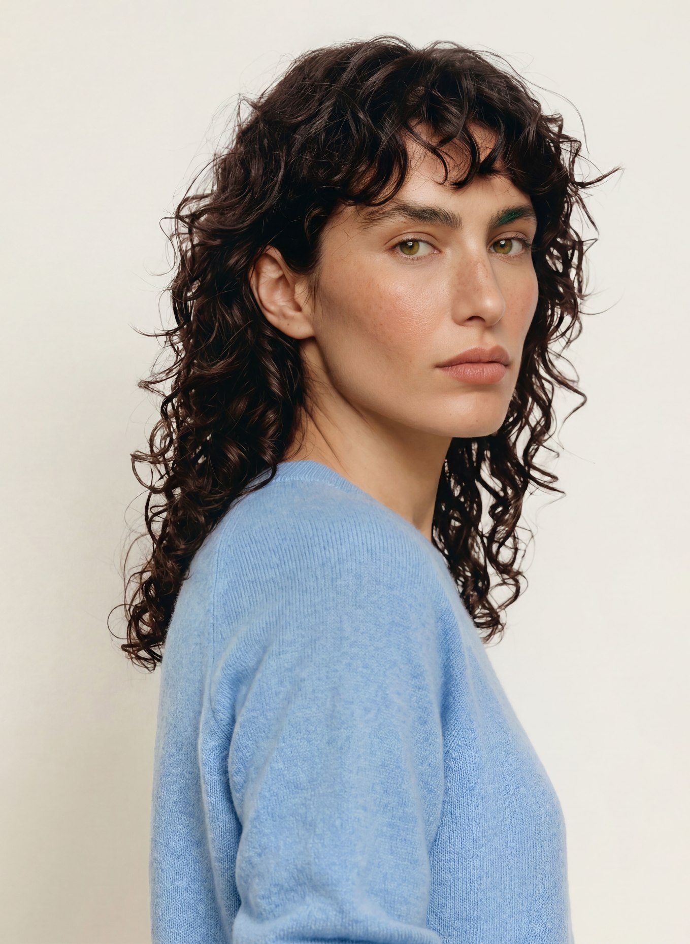 SAMSØE  SAMSØE Cashmere sweater BOSTON: LIGHT BLUE