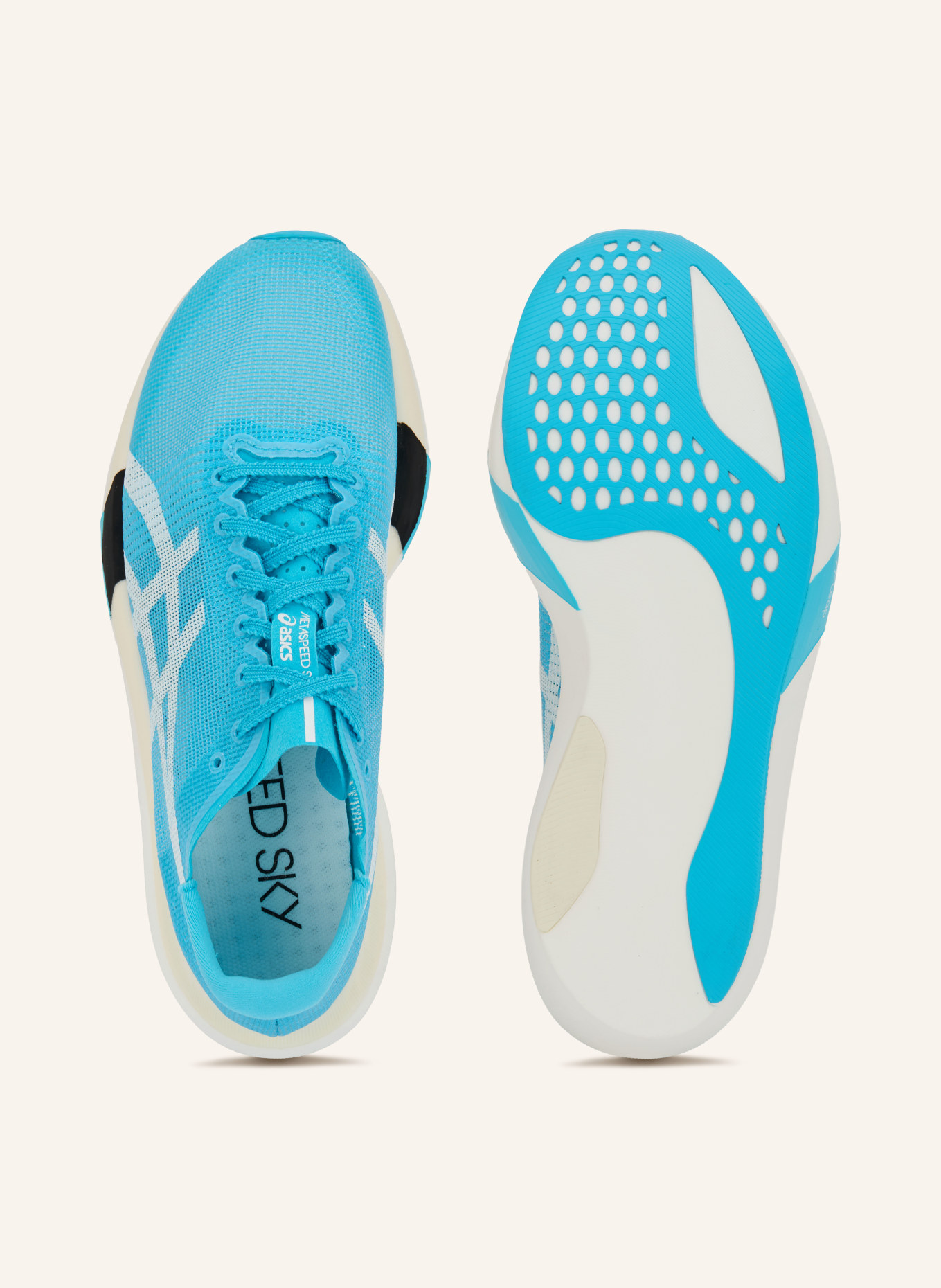 ASICS Laufschuhe METASPEED SKY TOKYO: TÜRKIS / WEISS
