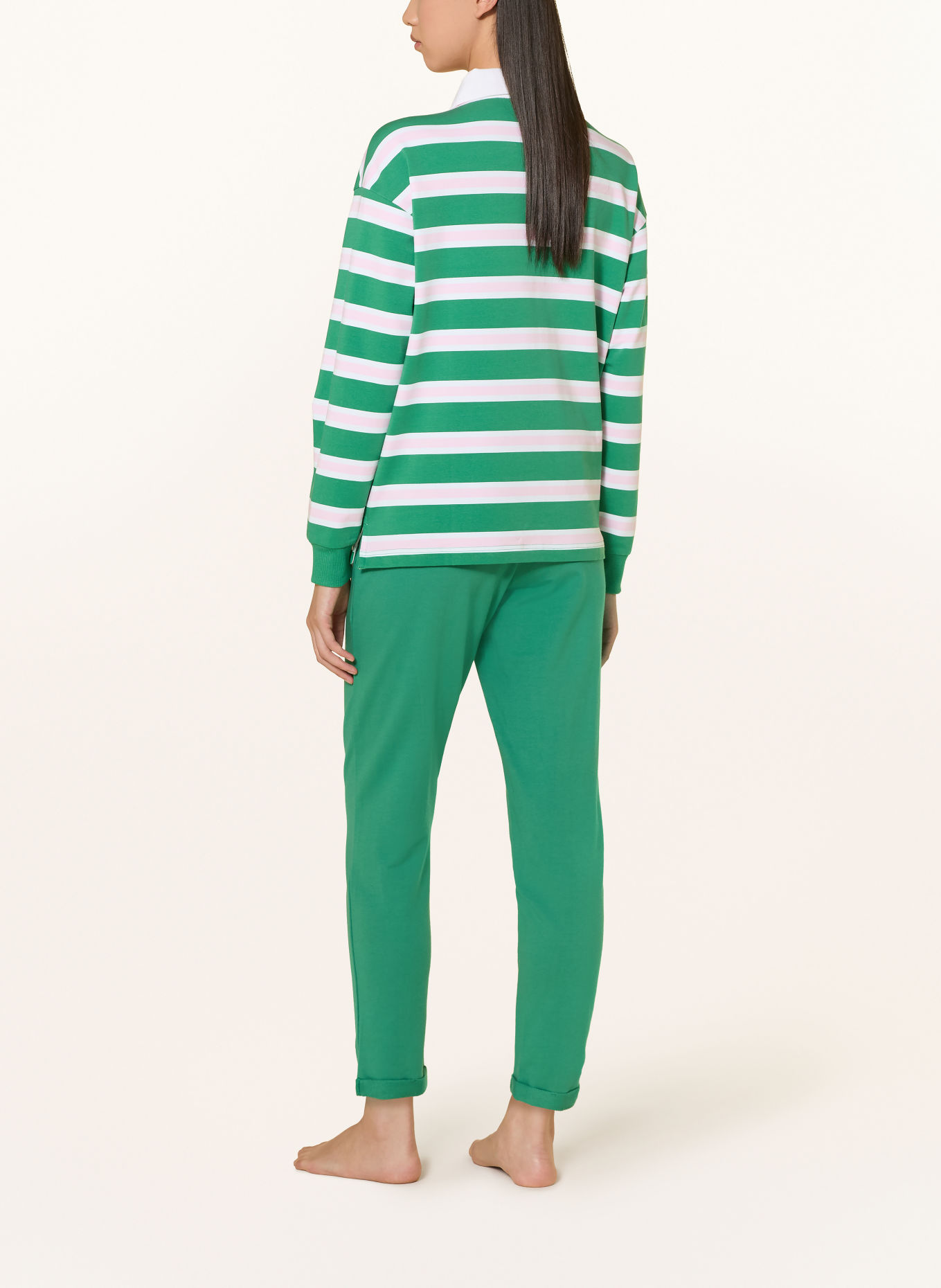 mey Lounge sweatpants series COZY NIGHTS: GREEN