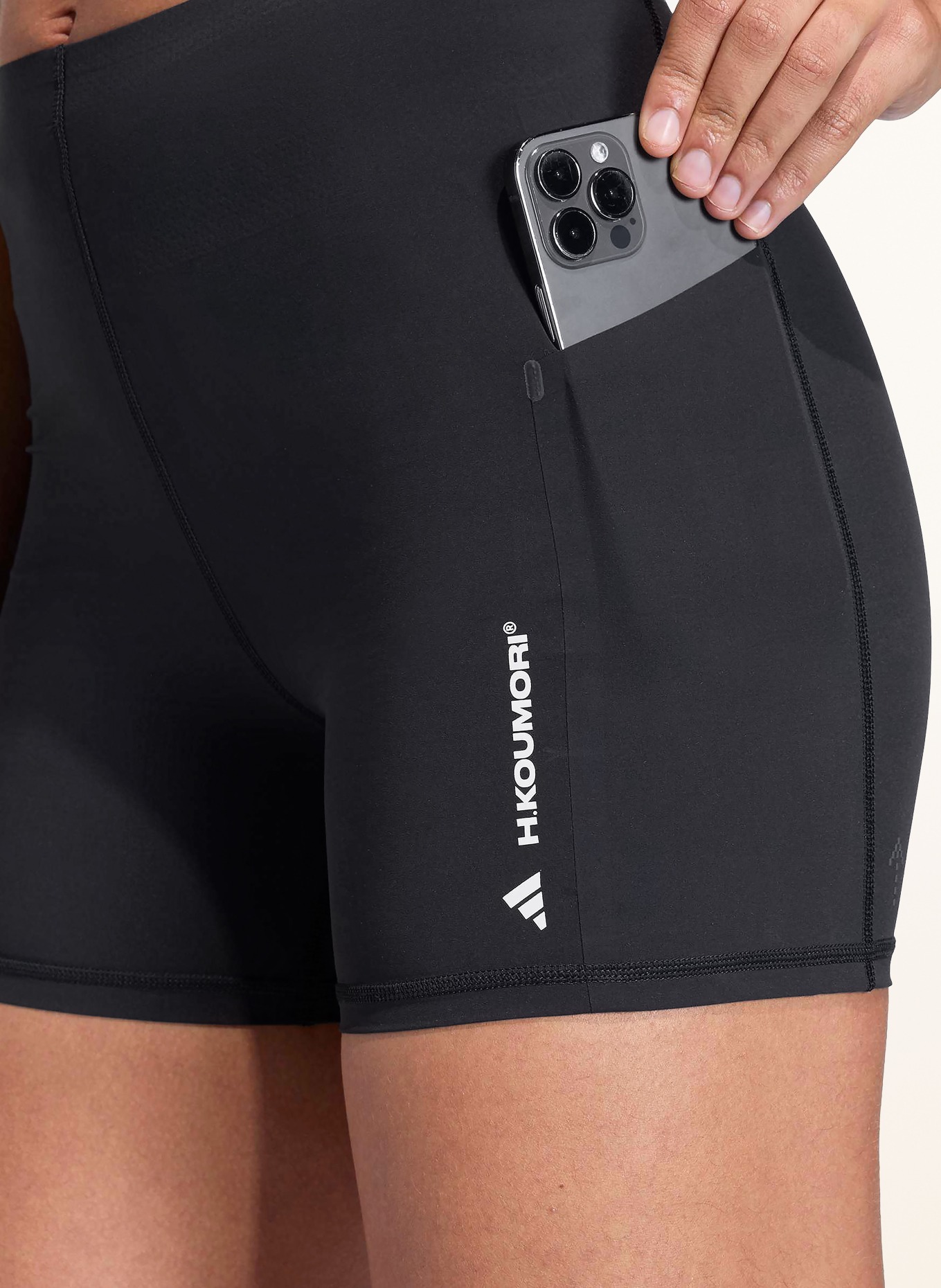 adidas Running tights ADI365 HERMANOS KOUMORI: BLACK