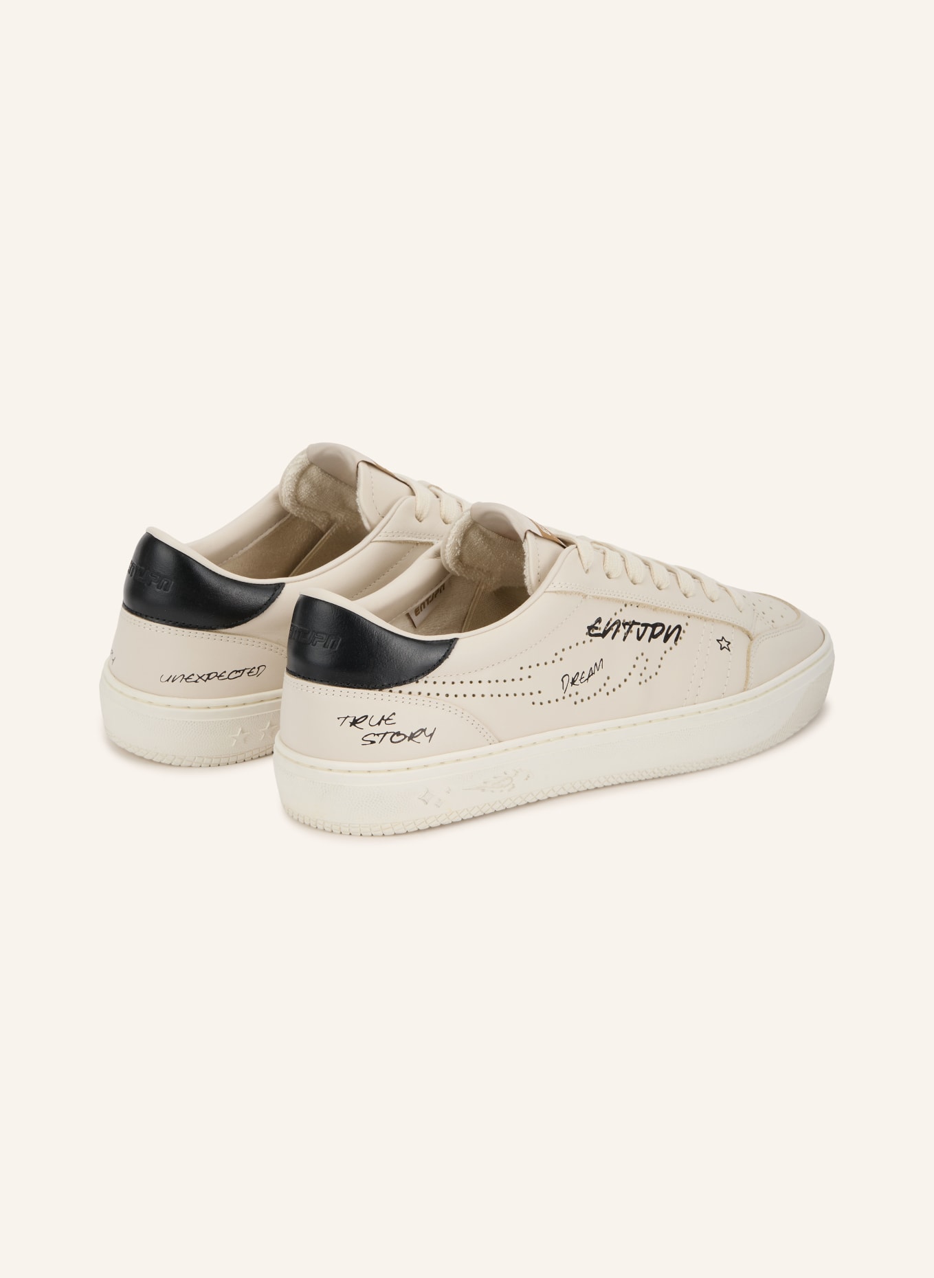 ENTERPRISE JAPAN Sneaker JUPITER ROCKET 5: ECRU / SCHWARZ