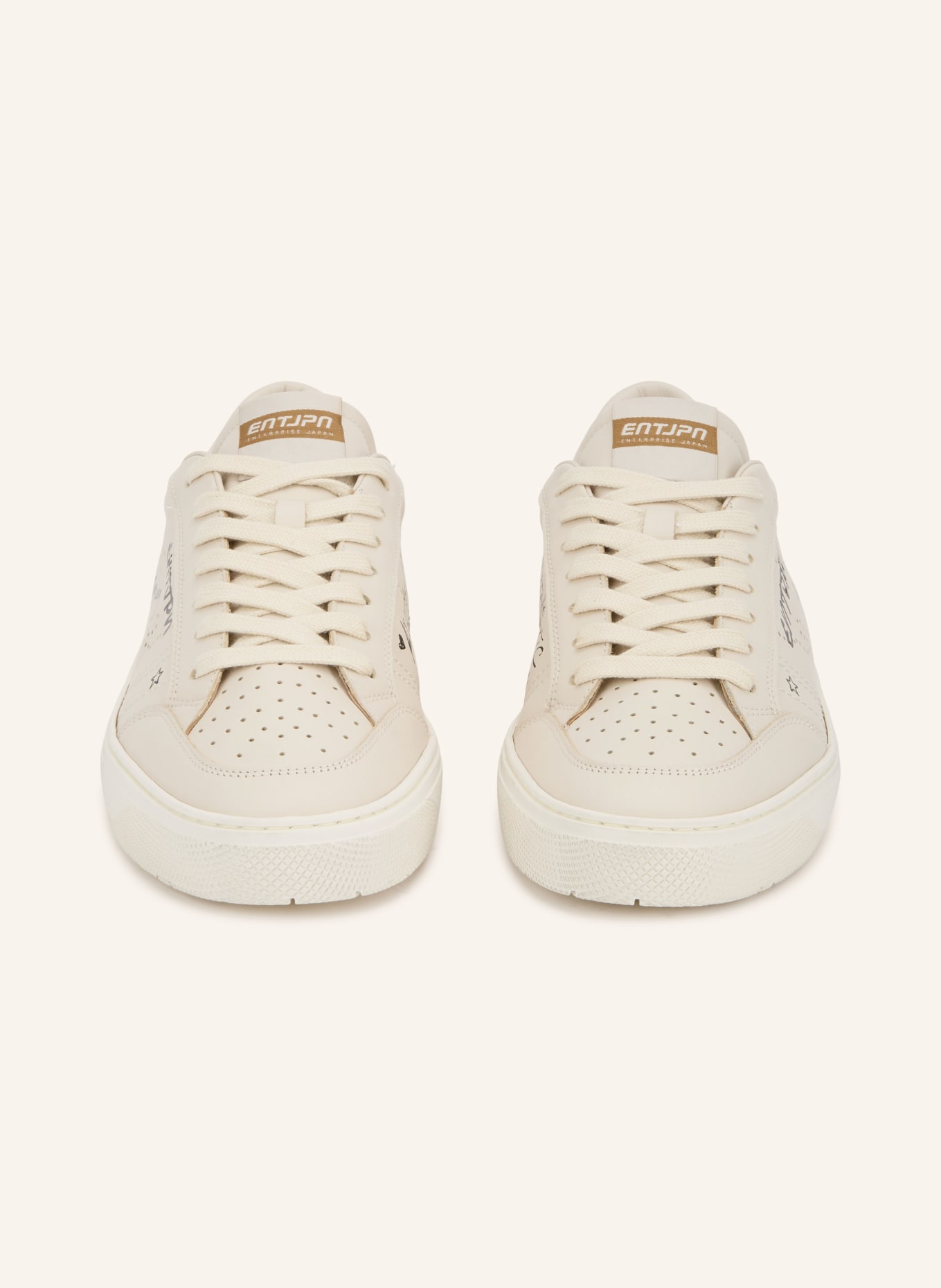 ENTERPRISE JAPAN Sneaker JUPITER ROCKET 5: ECRU / SCHWARZ