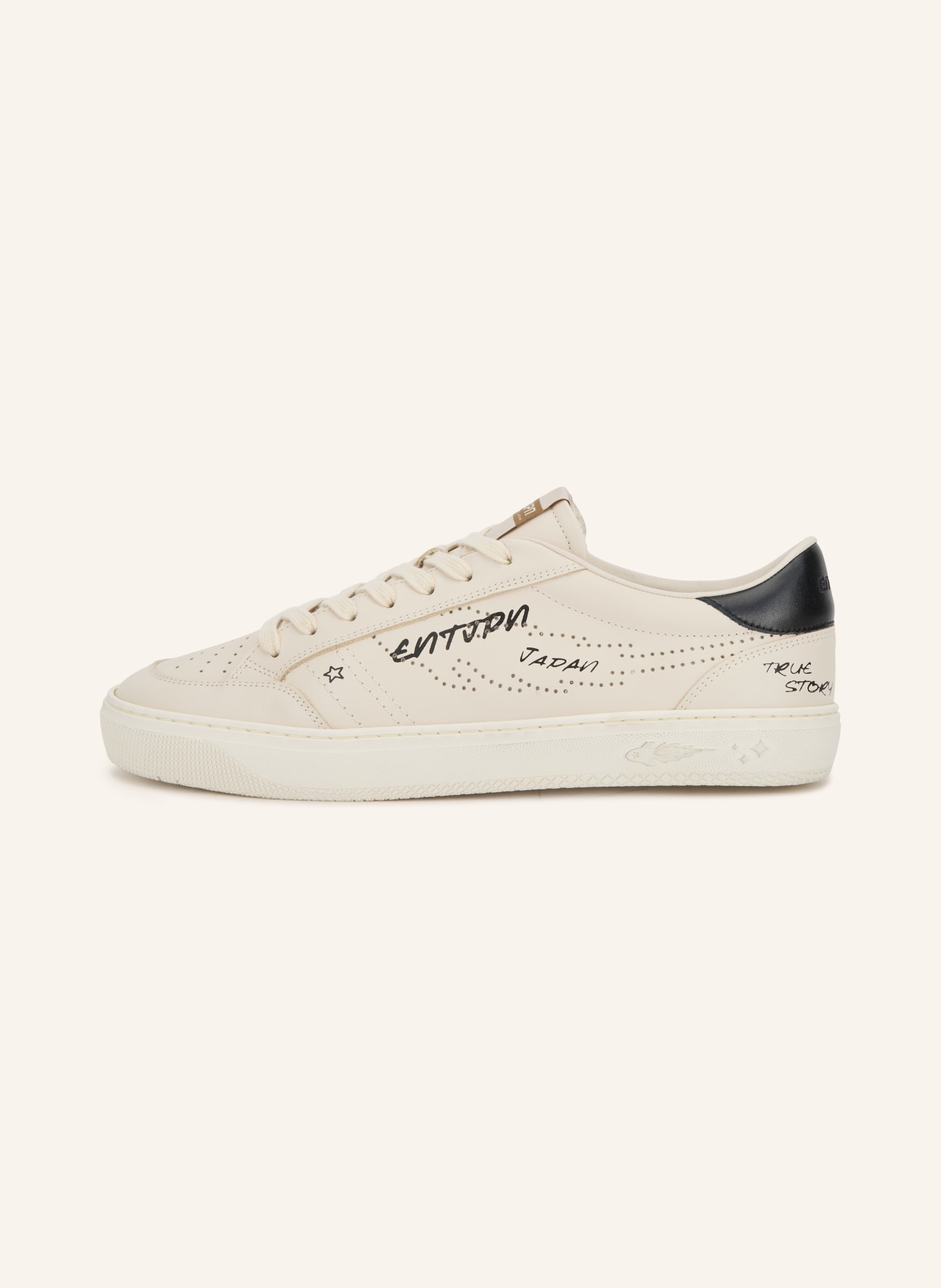 ENTERPRISE JAPAN Sneaker JUPITER ROCKET 5: ECRU / SCHWARZ