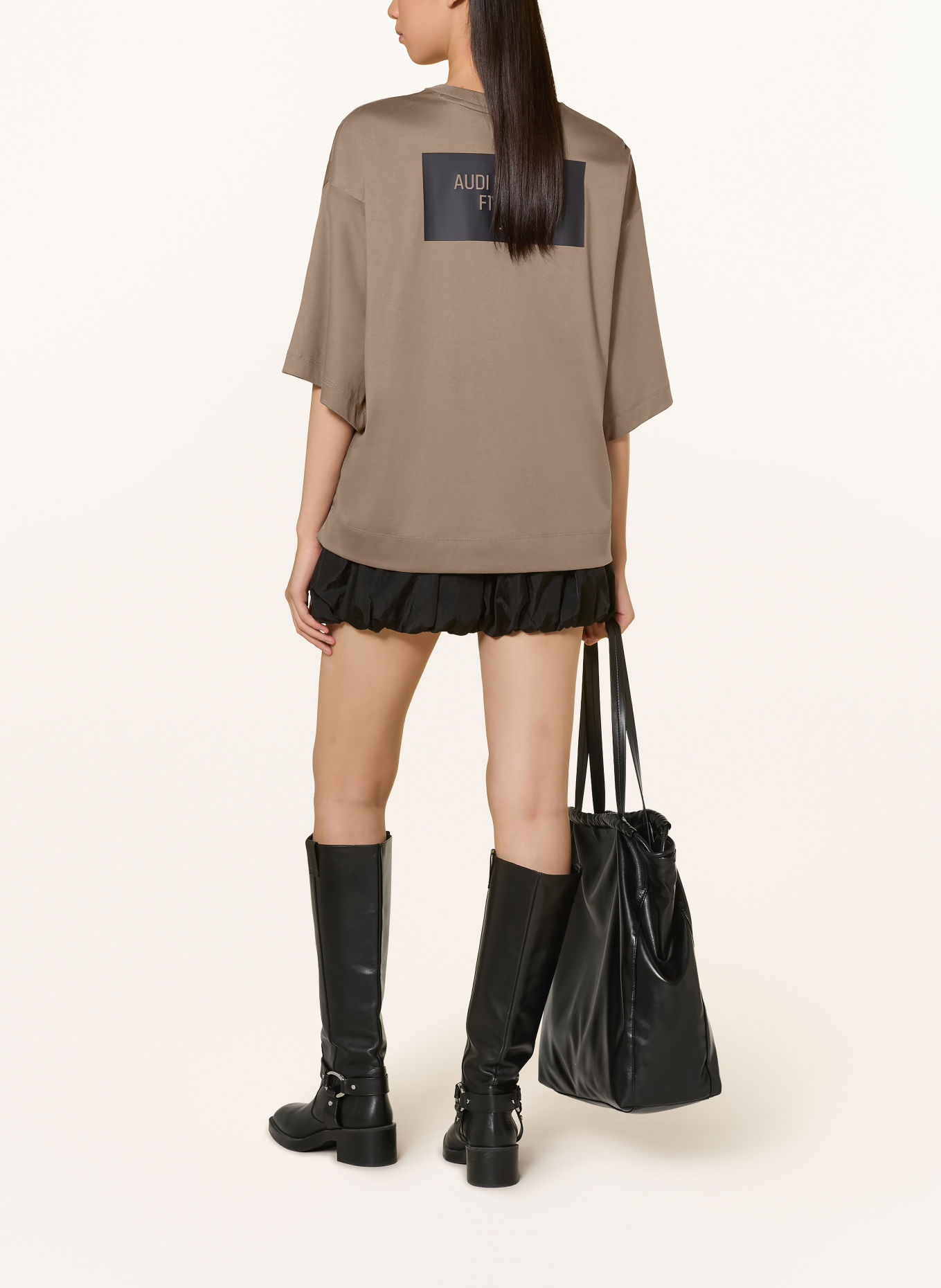 adidas AUDI FORMULA ONE TEAM ELEVATED GRAPHIC T-shirt: KHAKI
