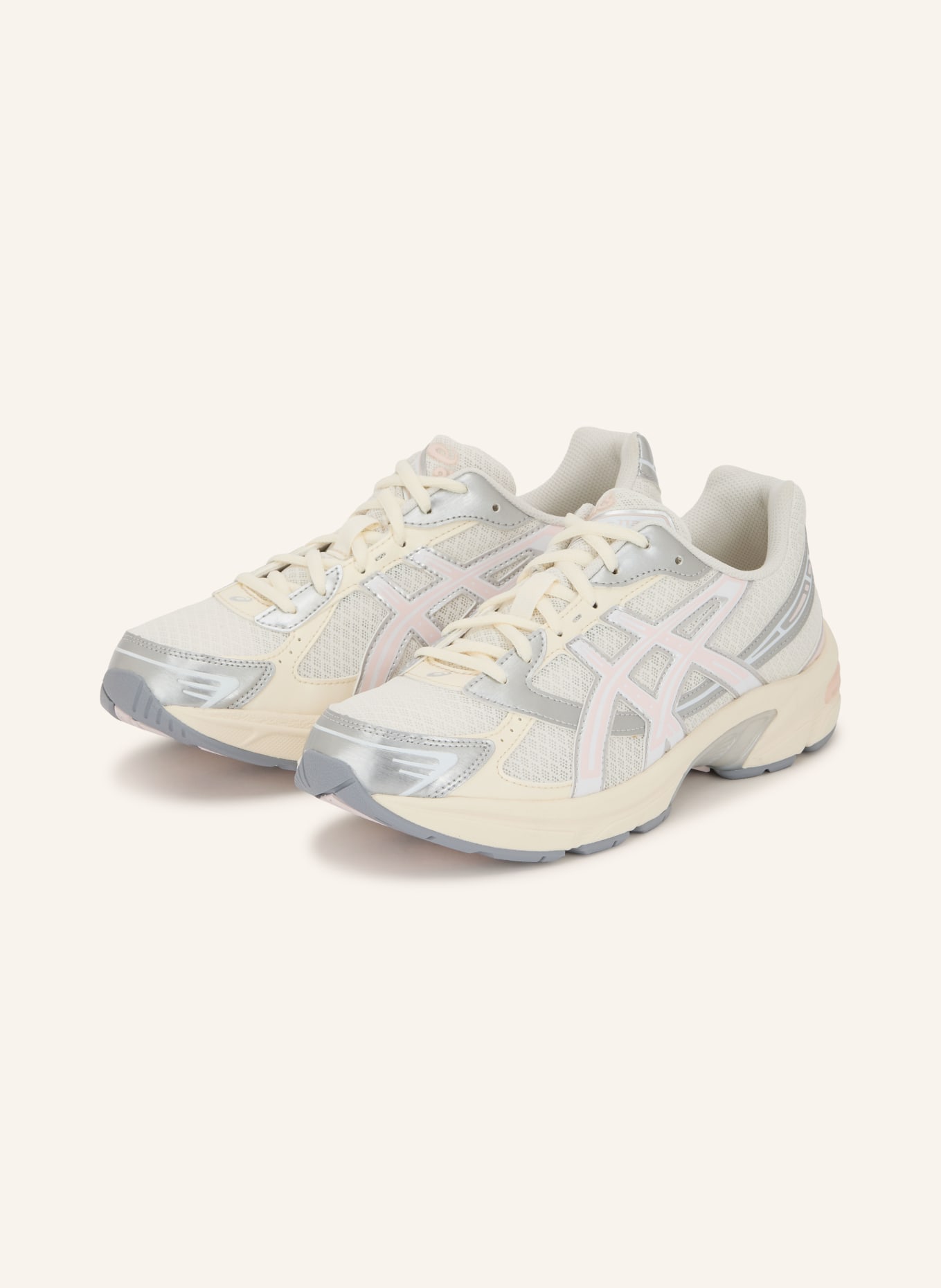 ASICS Sneaker GEL-1130: WEISS / SILBER / ROSÉ