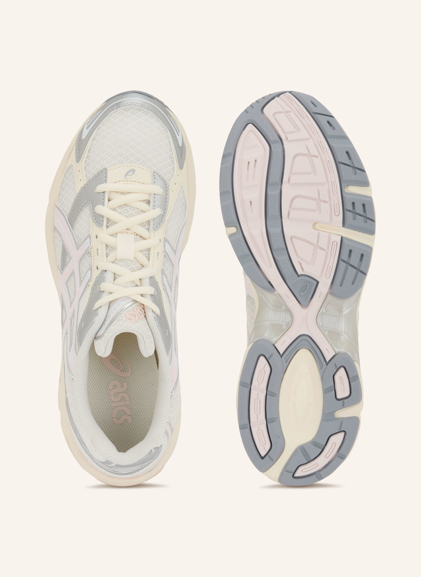 ASICS Sneaker GEL-1130: WEISS / SILBER / ROSÉ