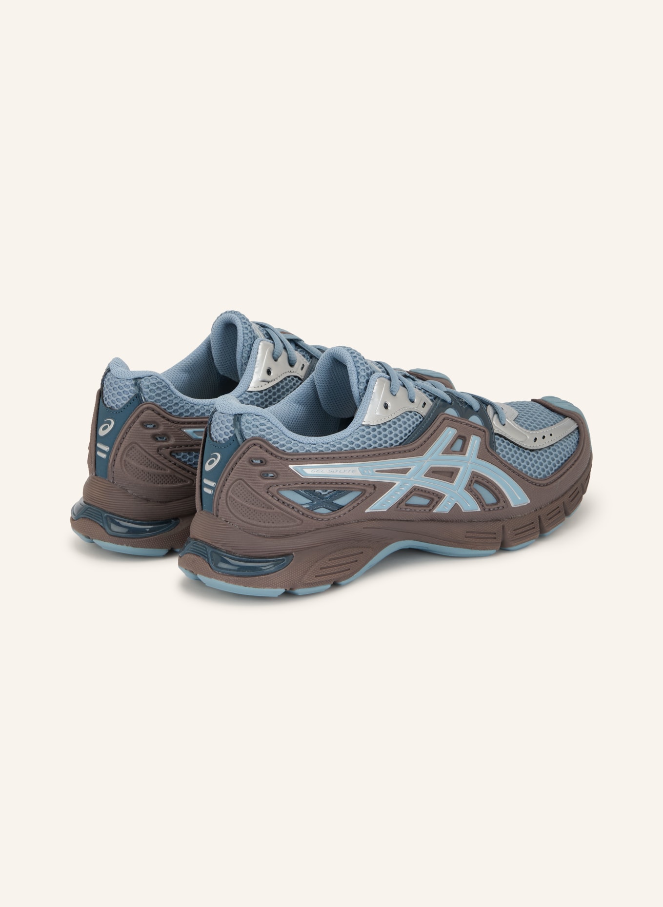 ASICS Sneaker GEL-SD-LYTE: BRAUN / SILBER / BLAU