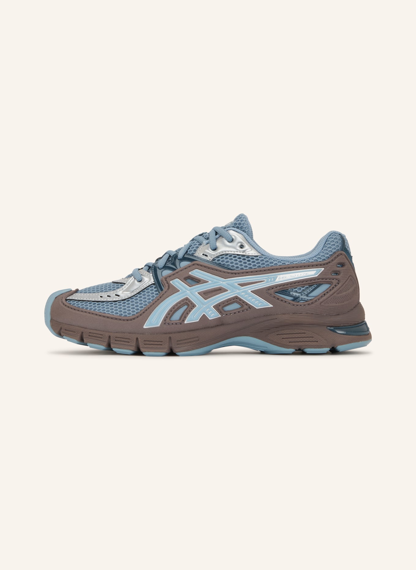 ASICS Sneaker GEL-SD-LYTE: BRAUN / SILBER / BLAU