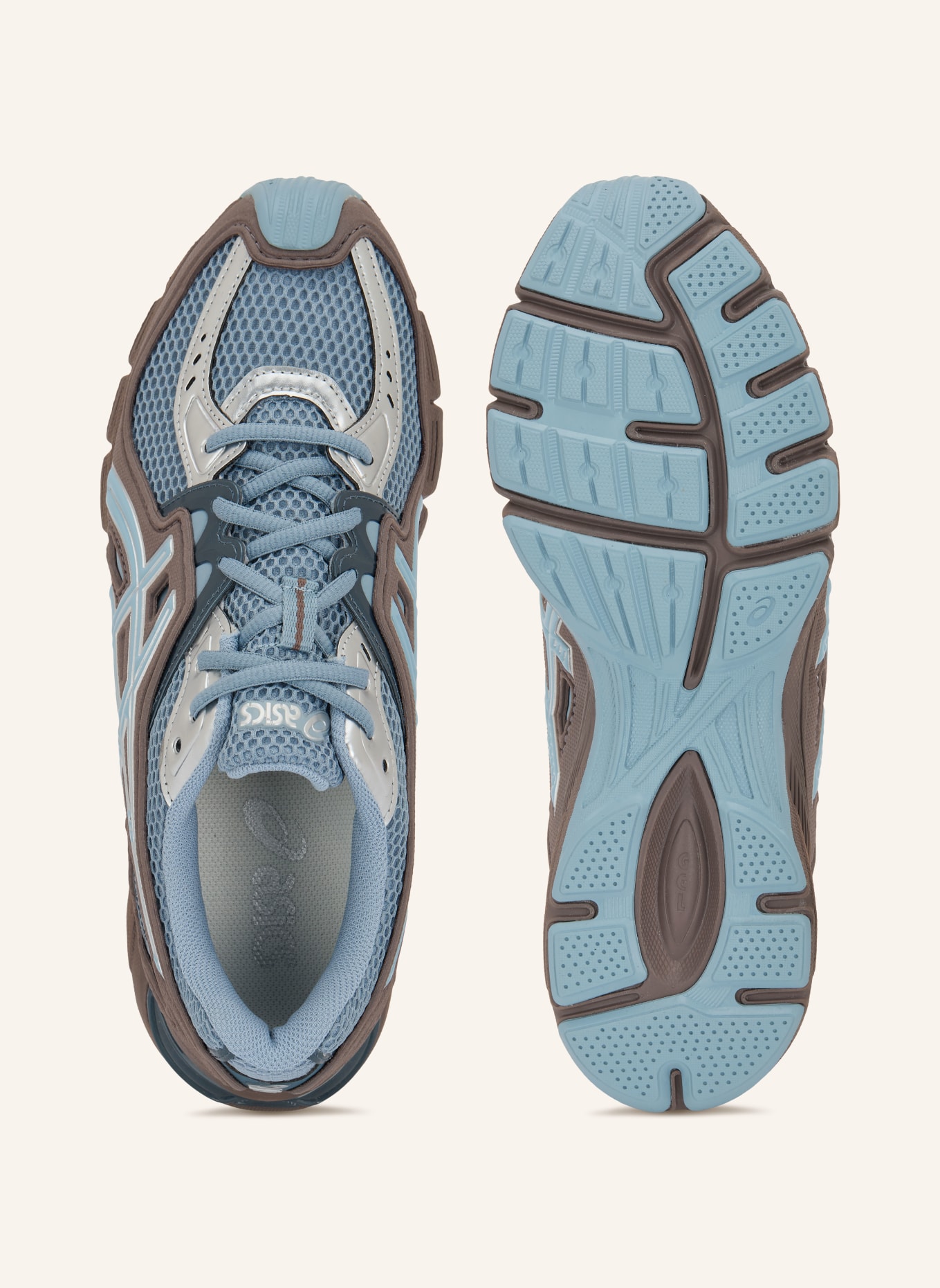 ASICS Sneaker GEL-SD-LYTE: BRAUN / SILBER / BLAU