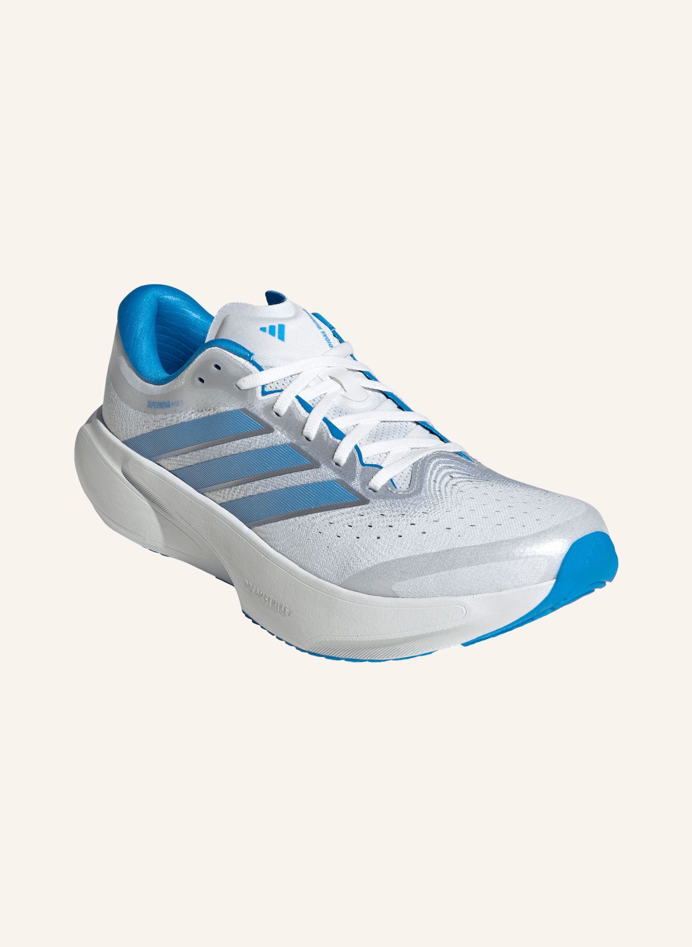 adidas Laufschuhe SUPERNOVA RISE 3: BLAU / WEISS