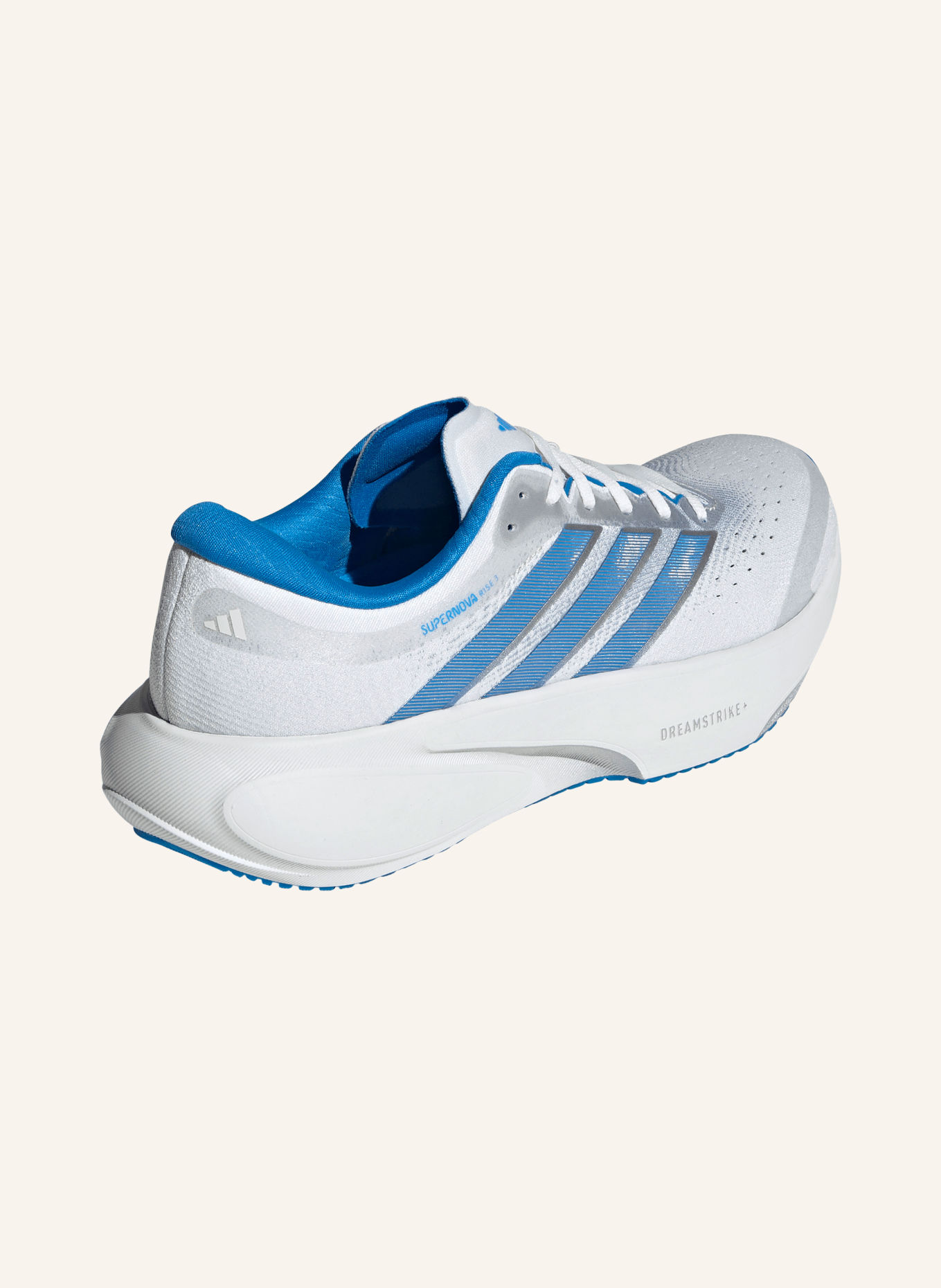 adidas Laufschuhe SUPERNOVA RISE 3: BLAU / WEISS