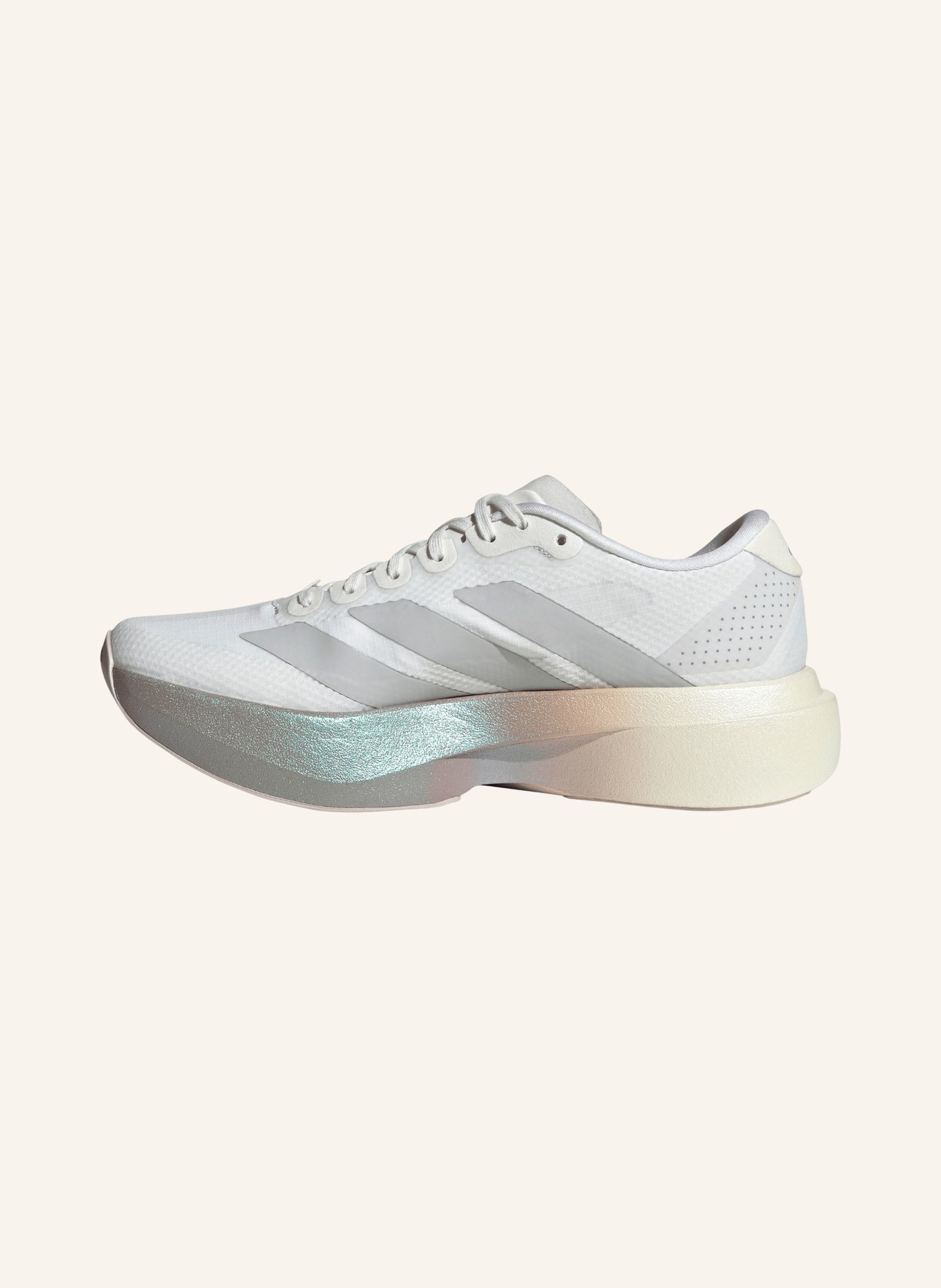 adidas Løbesko ADIZERO EVO SL WOVEN: HVID / LYSEGRÅ