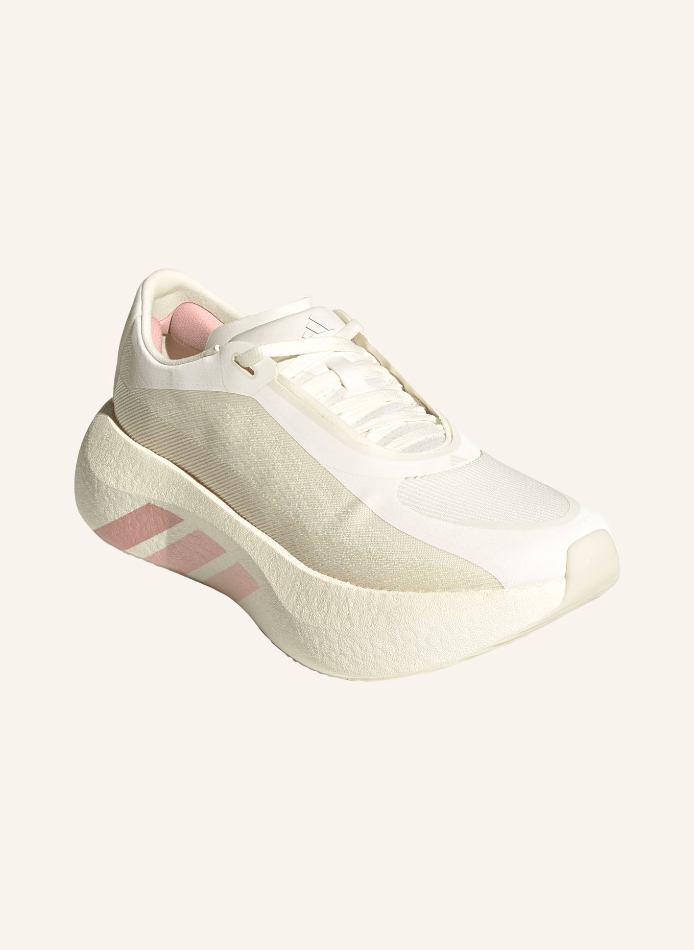 adidas Laufschuhe HYPERBOOST EDGE: ECRU / ROSA