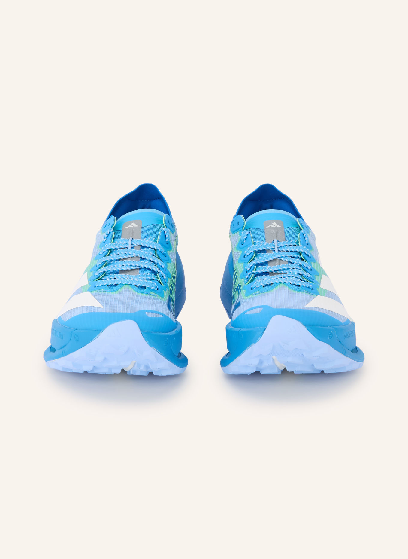 adidas TERREX Běžecké trailové boty TERREX AGRAVIC SPEED ULTRA 2: MODRÁ / NEONOVĚ ZELENÁ / BÍLÁ