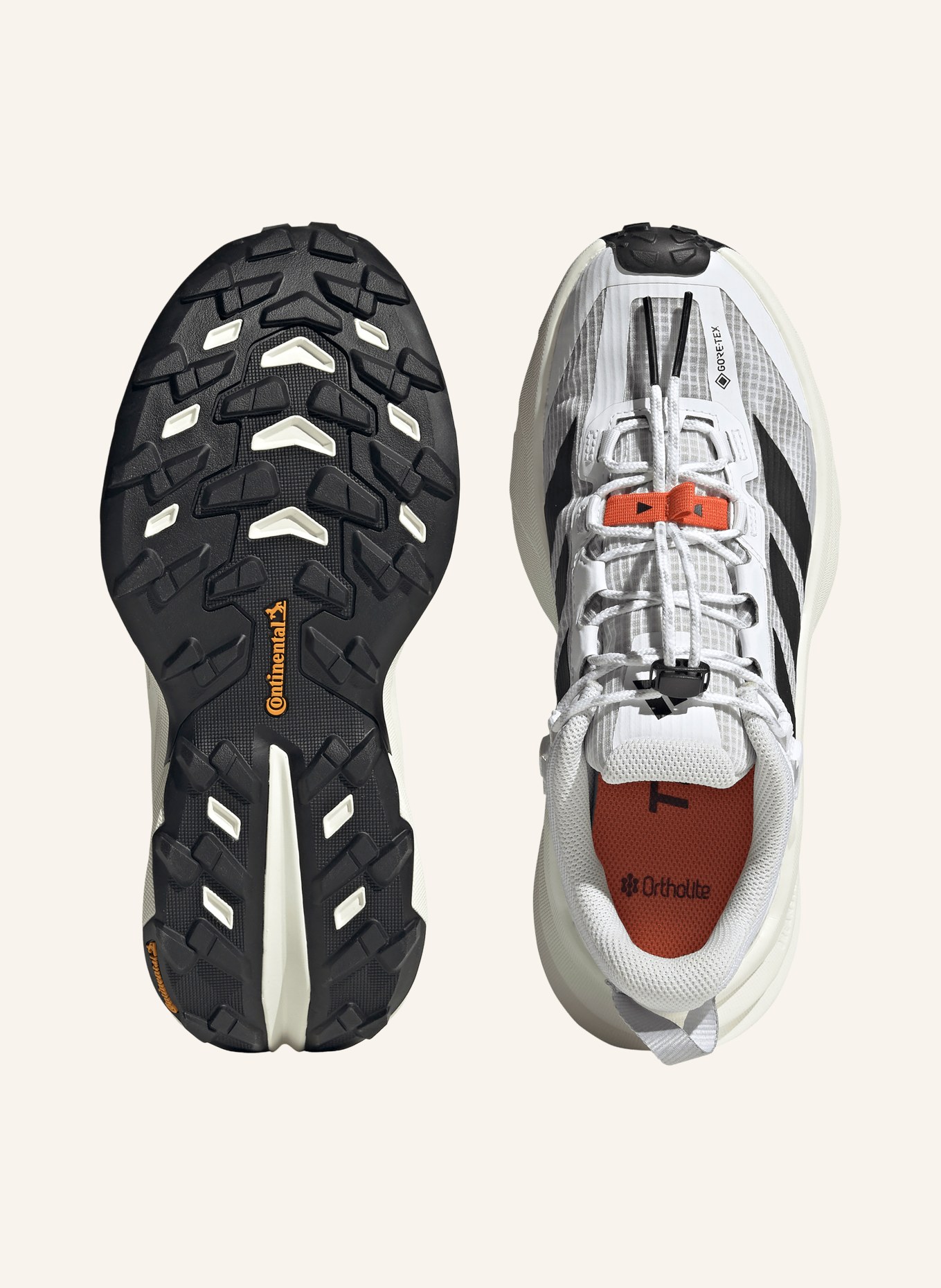 adidas TERREX Wandelschoenen TERREX FREEHIKER SL GTX: WIT / DONKERORANJE / ZWART