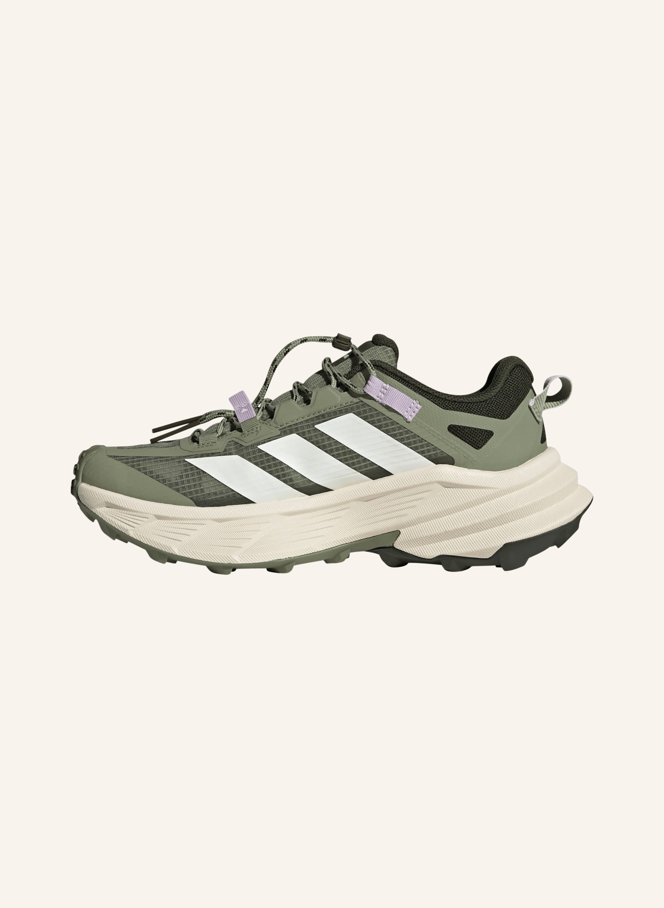 adidas TERREX Turistické boty TERREX FREEHIKER SL GTX: OLIVOVÁ / REŽNÁ / SVĚTLE FIALOVÁ