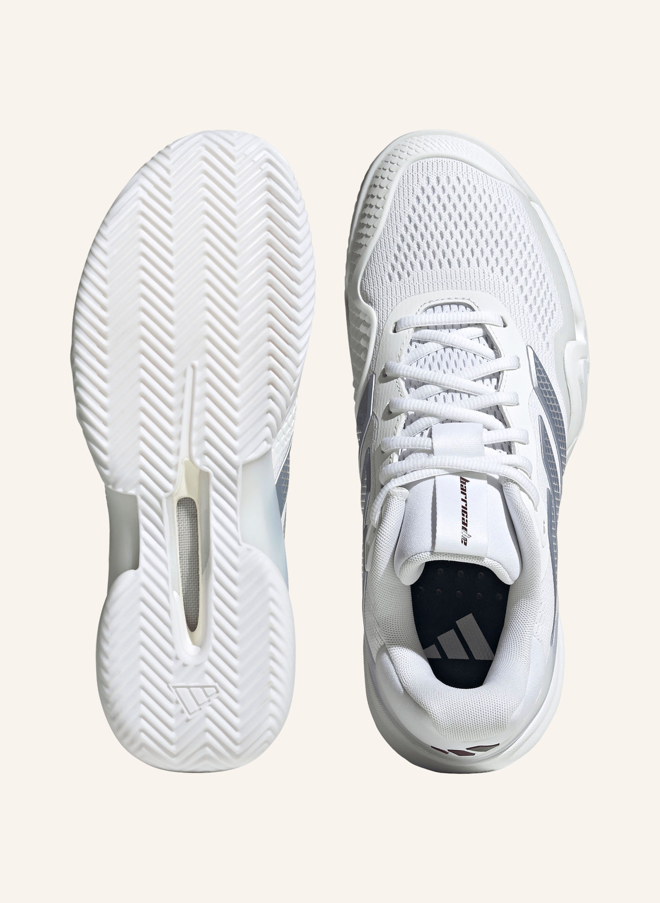 adidas Tennisschuhe BARRICADE 14 CLAY: WEISS