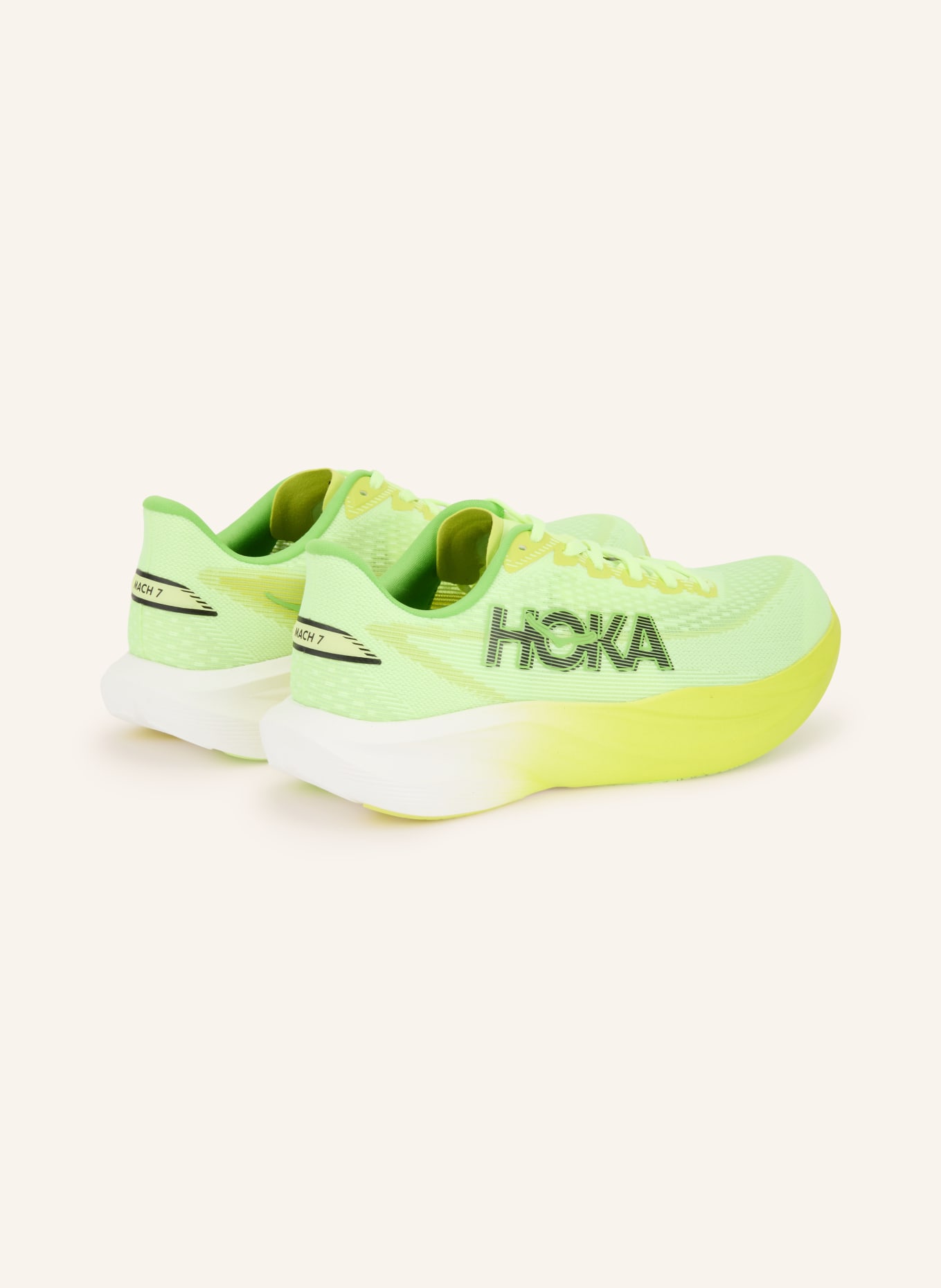 HOKA Buty do biegania MACH 7: JASKRAWY ZIELONY