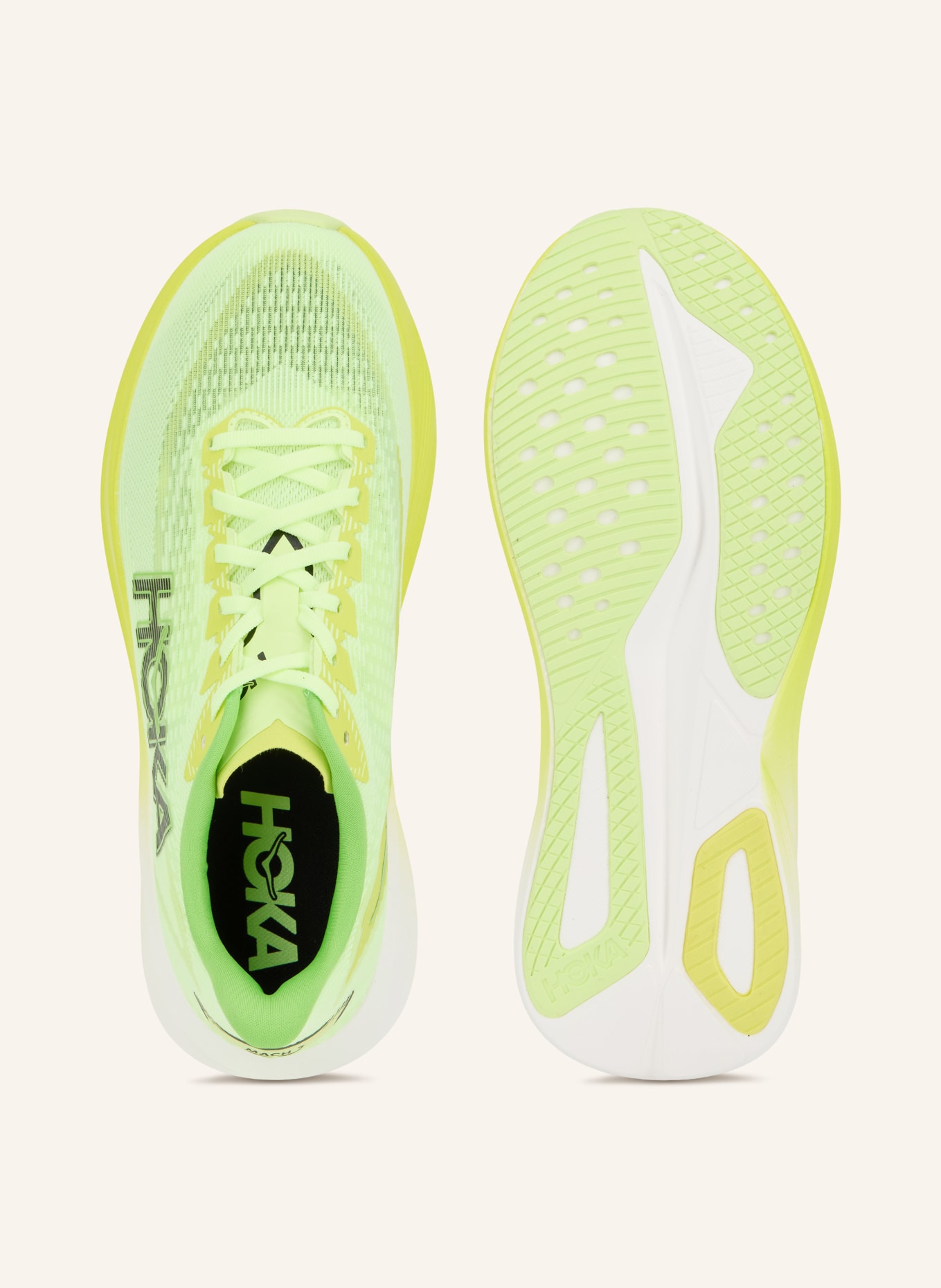 HOKA Buty do biegania MACH 7: JASKRAWY ZIELONY