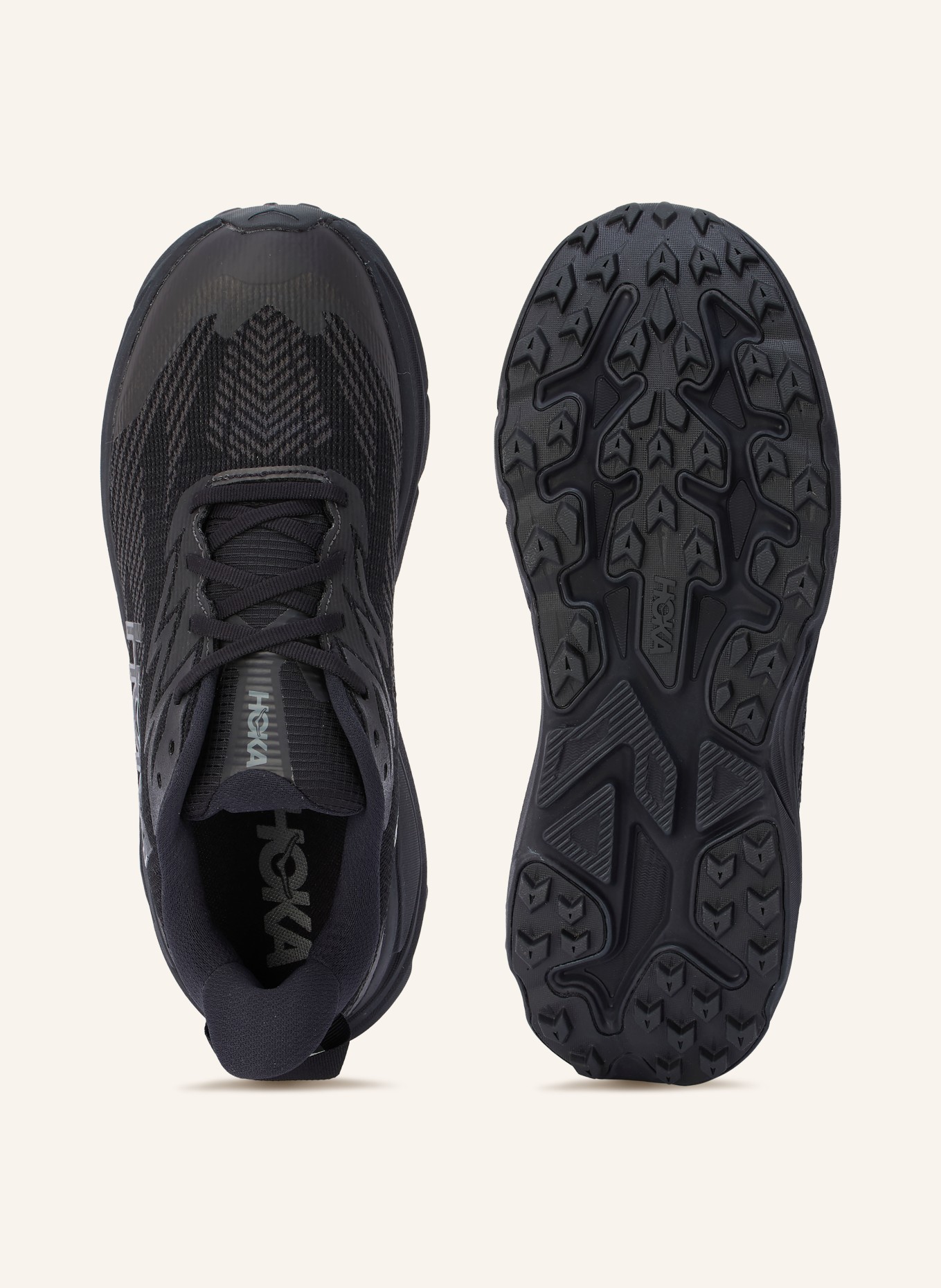 HOKA Trail running shoes CHALLENGER 8 GTX: BLACK