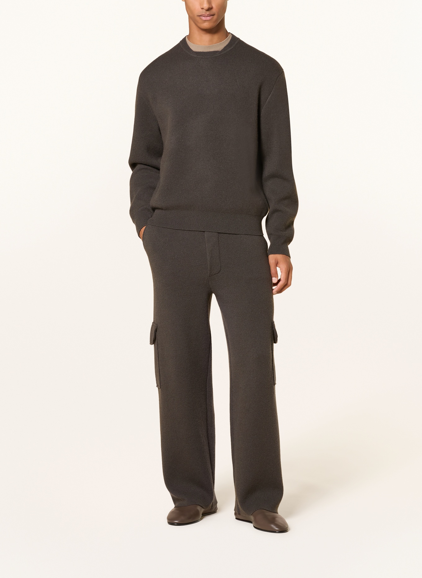 LISA YANG Cashmere-Pullover EDMOND: BRAUN