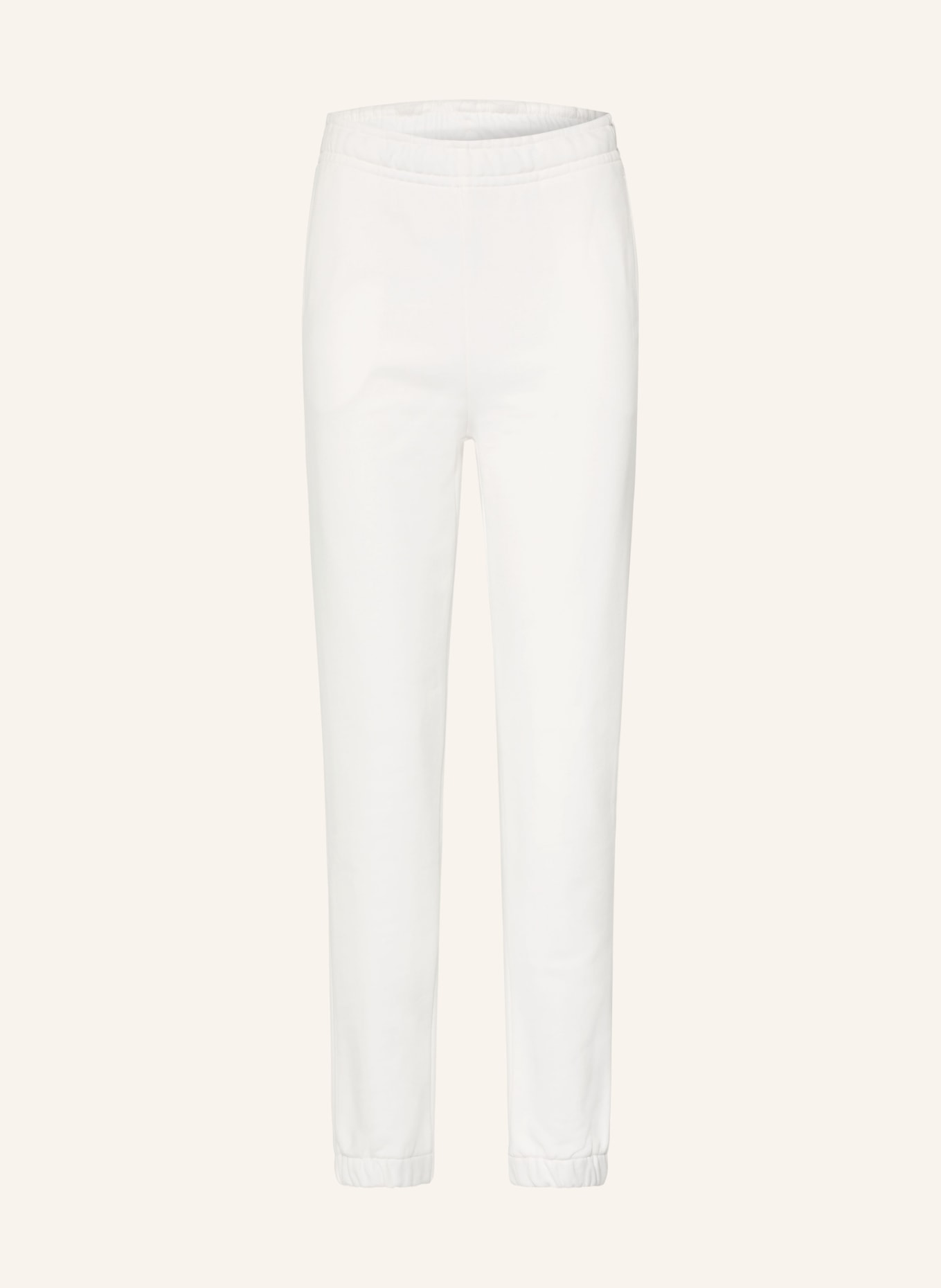 LACOSTE sweatpants: WHITE