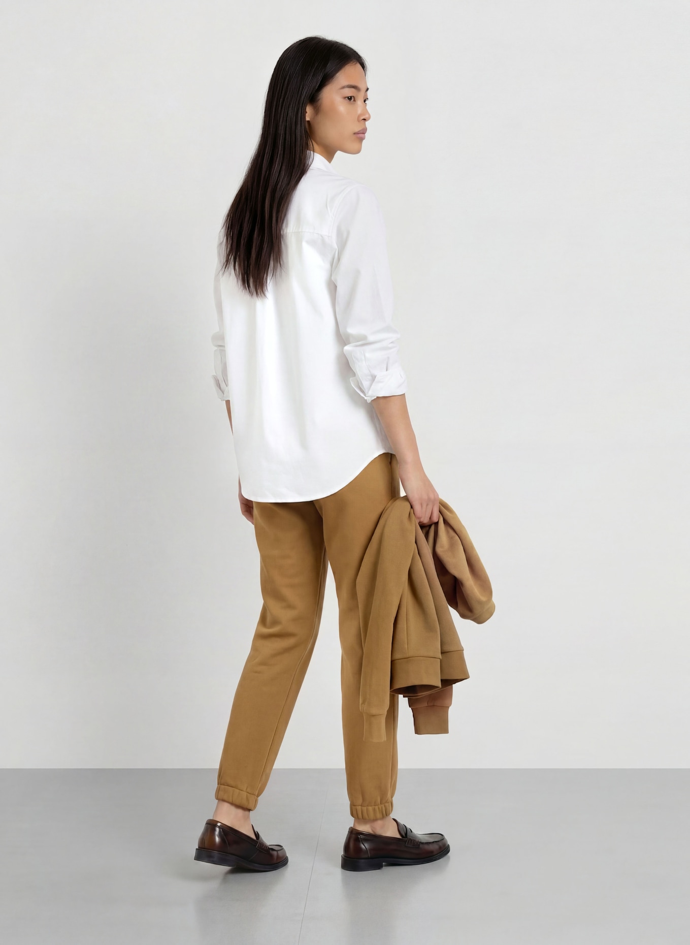 LACOSTE Sweatpants: BEIGE