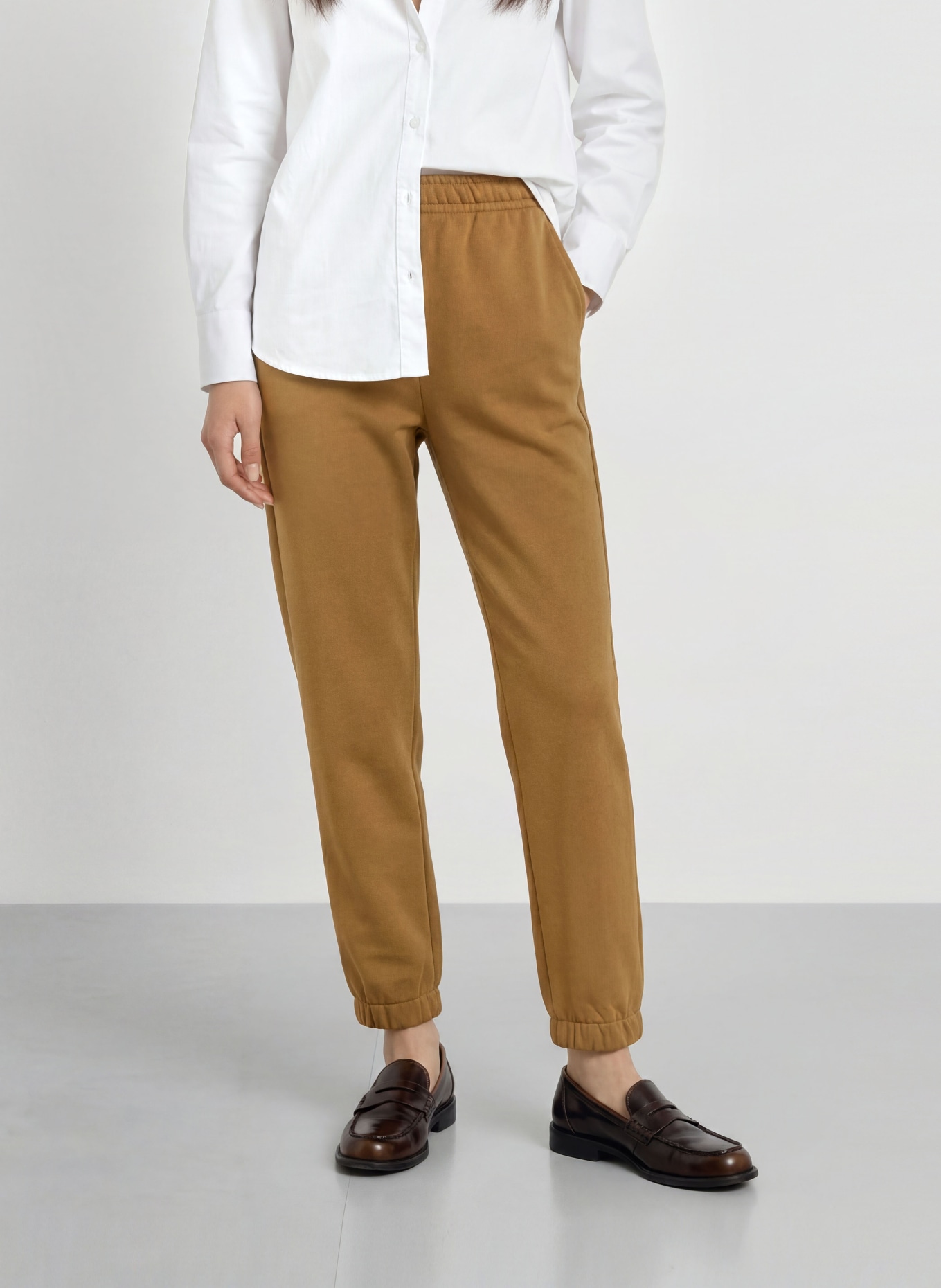 LACOSTE Sweatpants: BEIGE