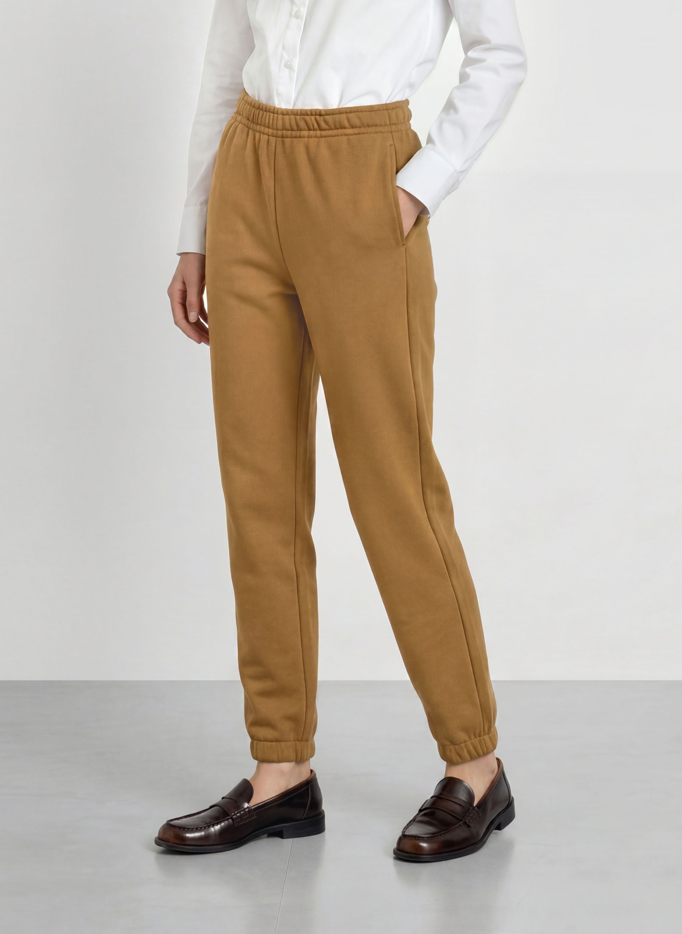 LACOSTE Sweatpants: BEIGE